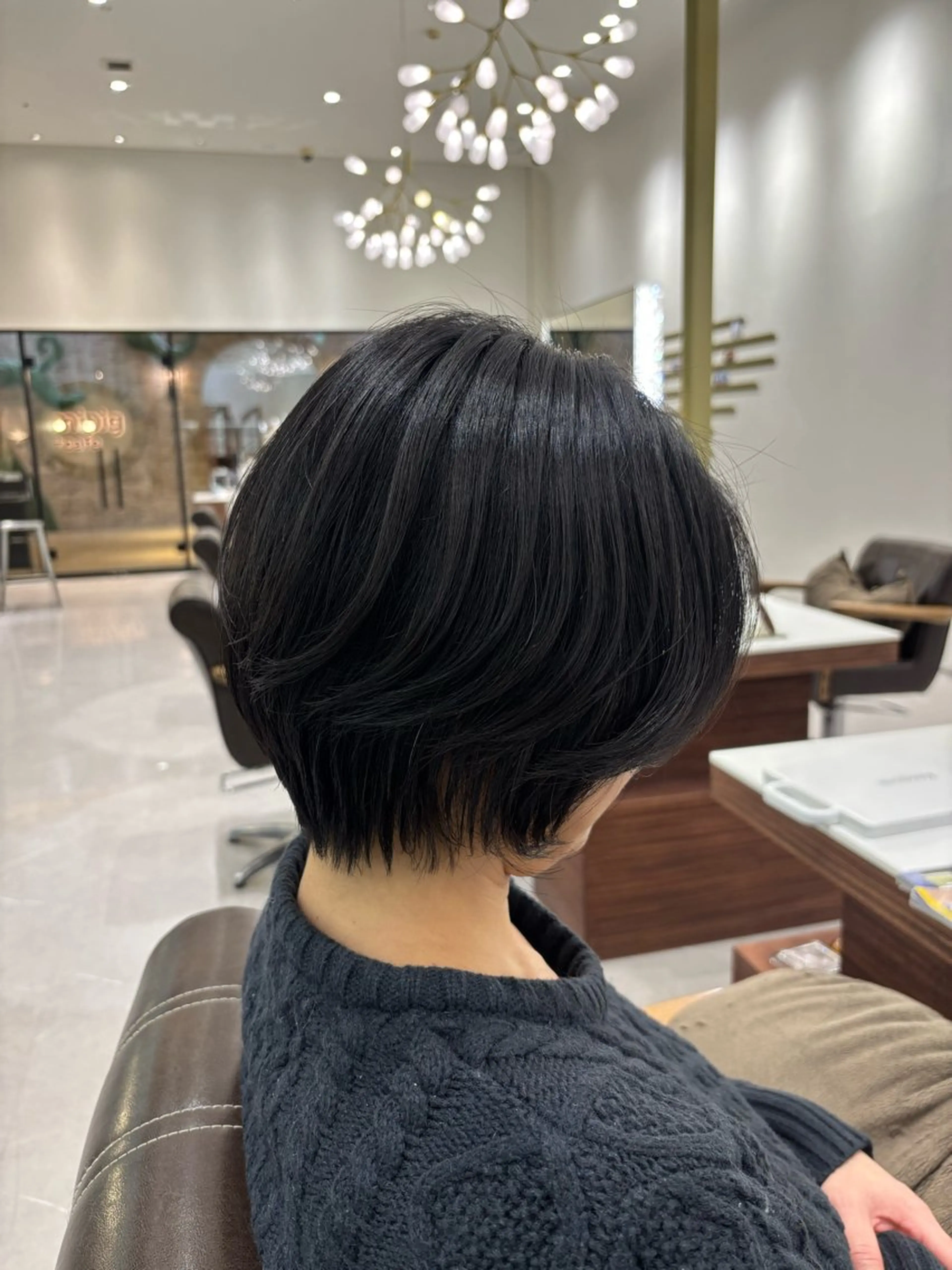 ショート 《ショートモデル》 服部未夢のヘアスタイル