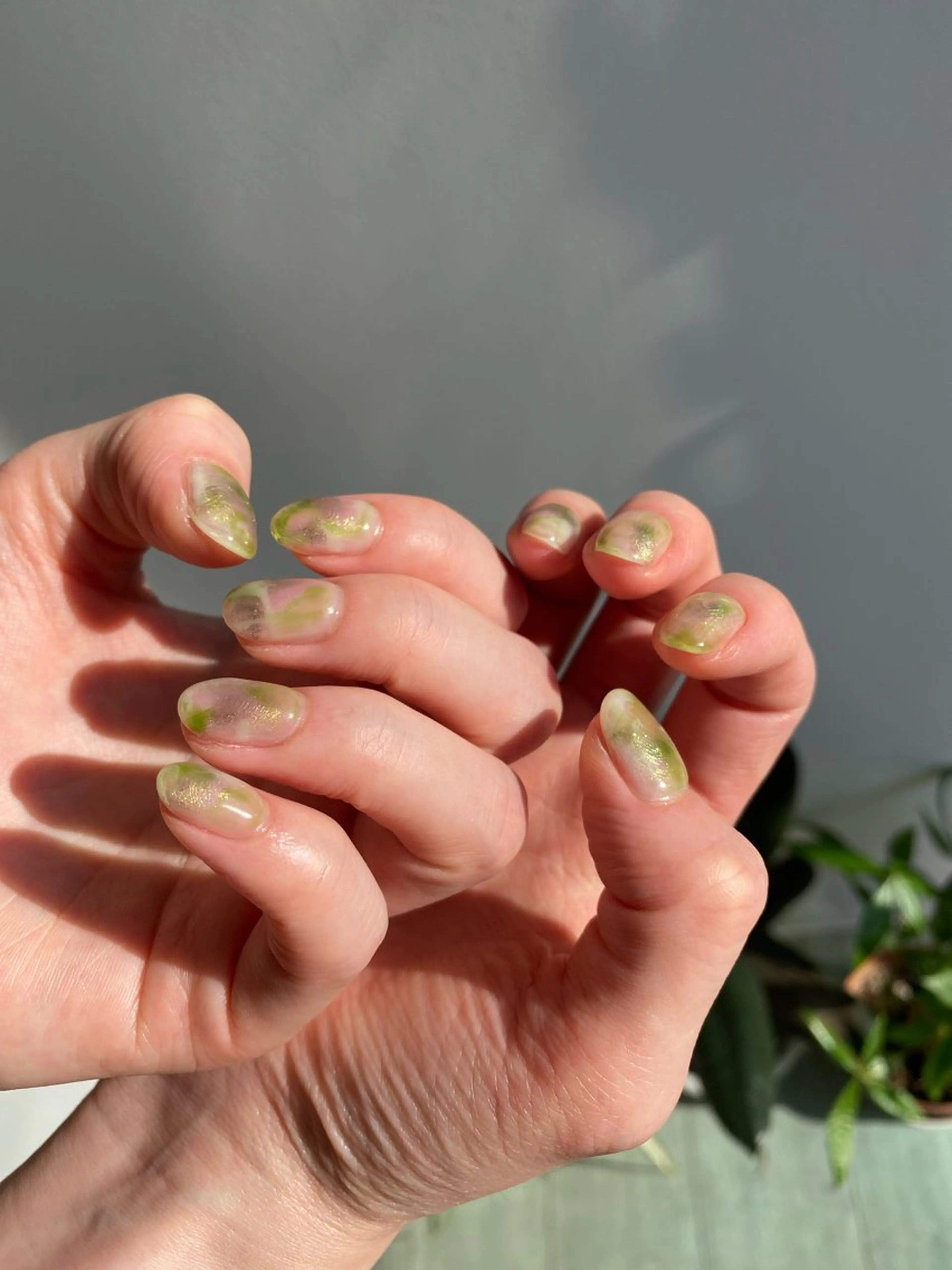 ネイル ハンドネイル 草加ニュアンスネイル 🌚hersのネイルデザイン