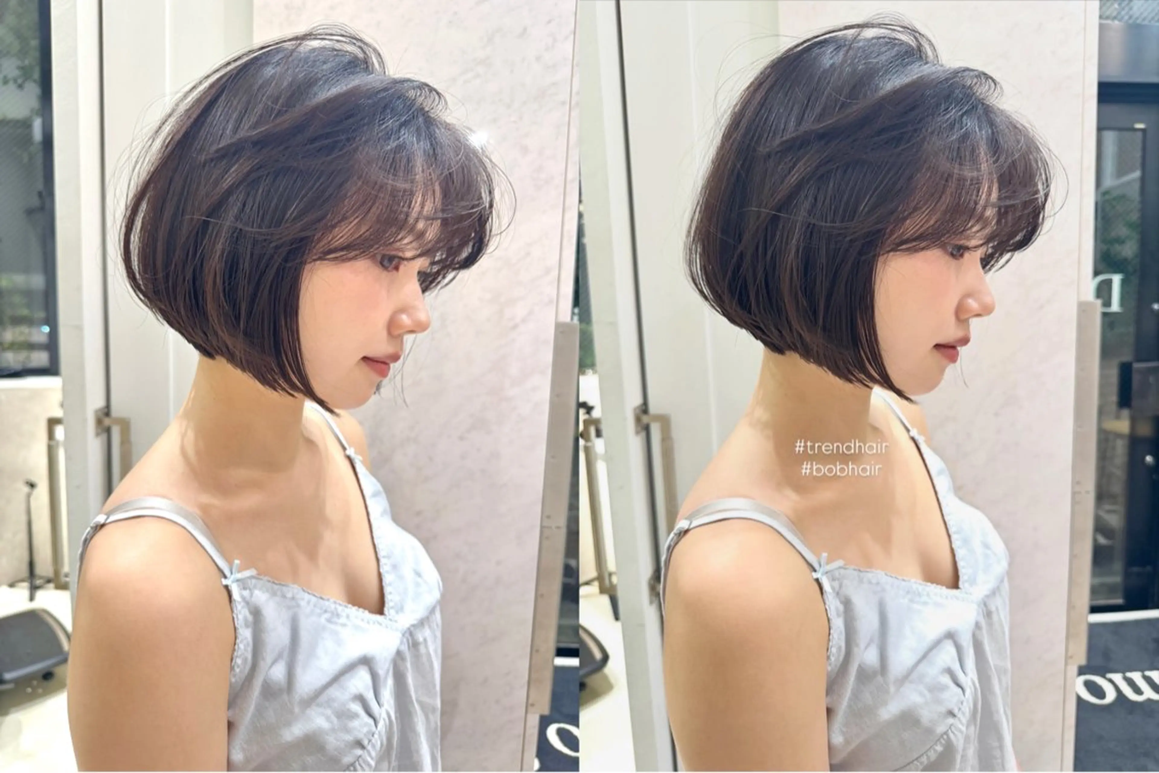 ショート 捺葵 @72tomi__のヘアスタイル