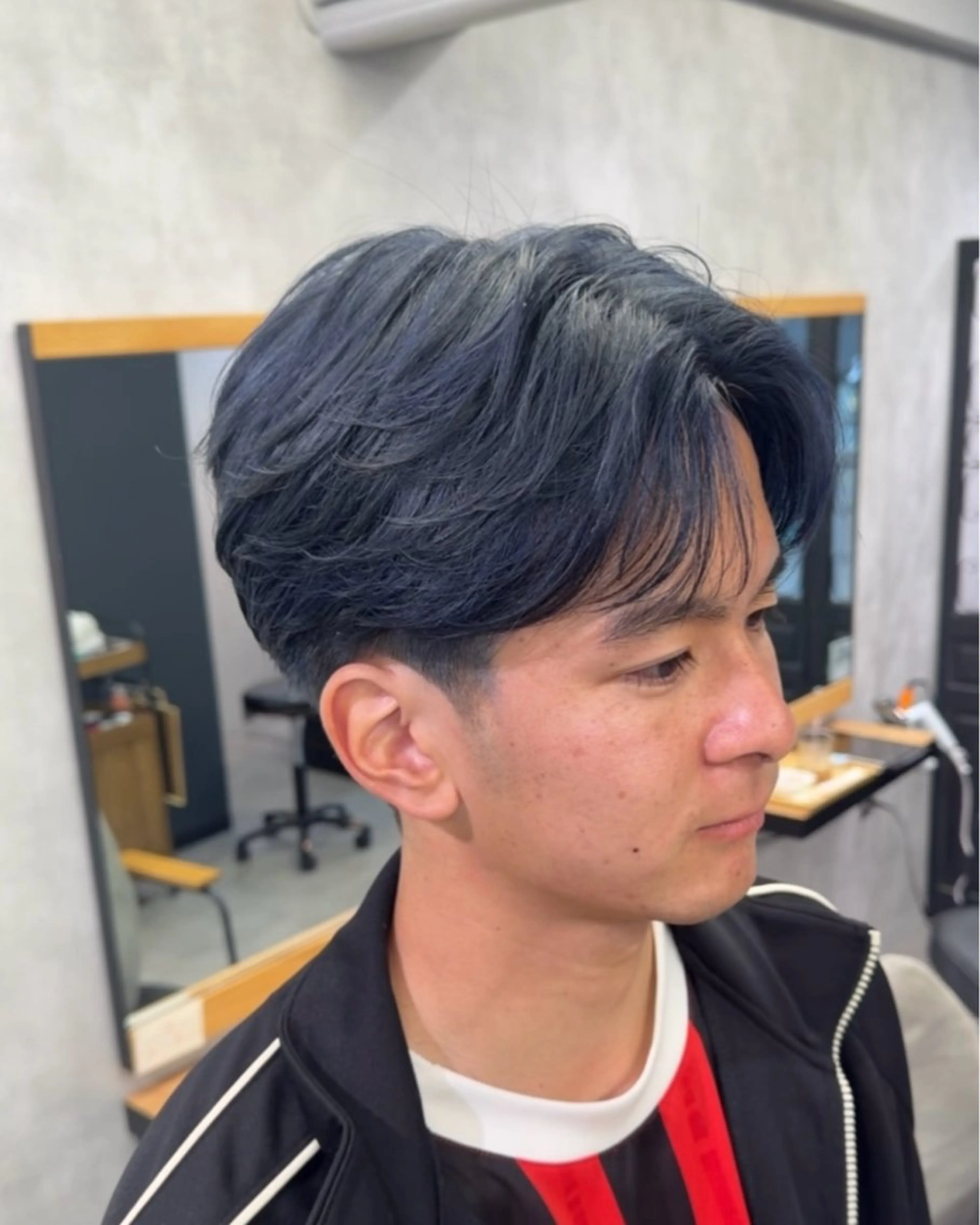 メンズ カット ヘアカラー Chlan岡本 フウトのヘアスタイル