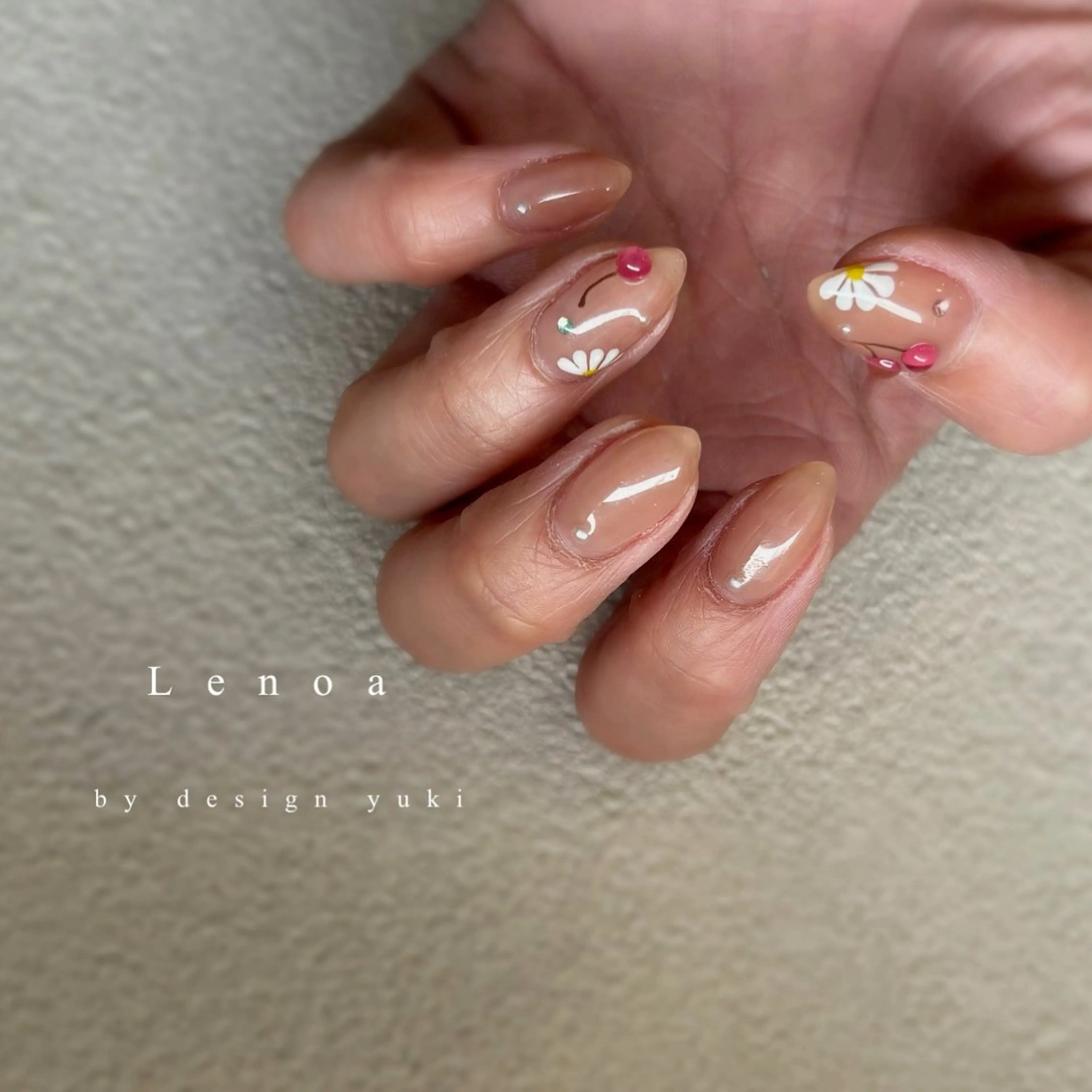 ネイル ハンドネイル Lenoa Yukiのネイルデザイン