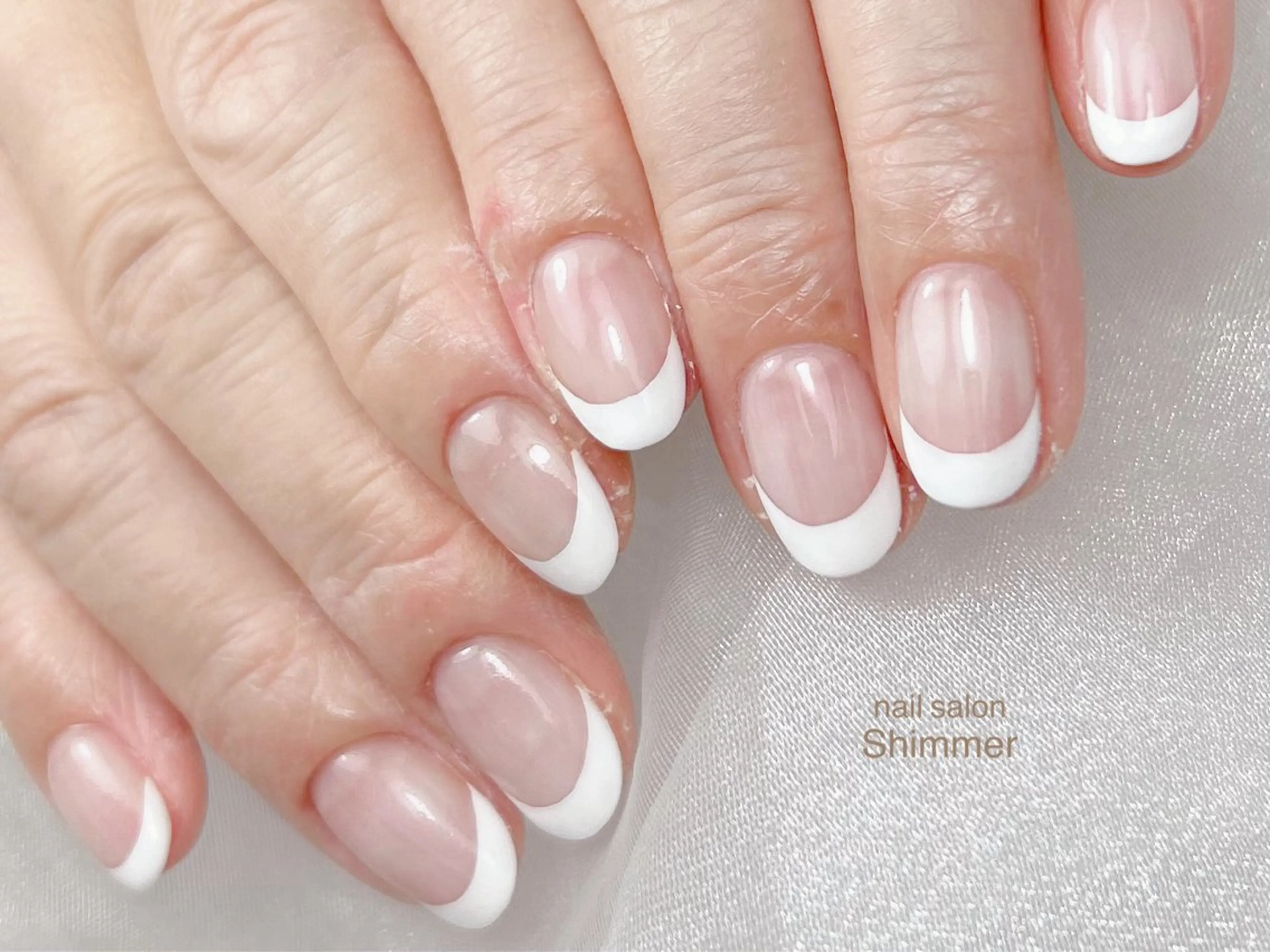 ネイル ハンドネイル Shimmer Risaのネイルデザイン