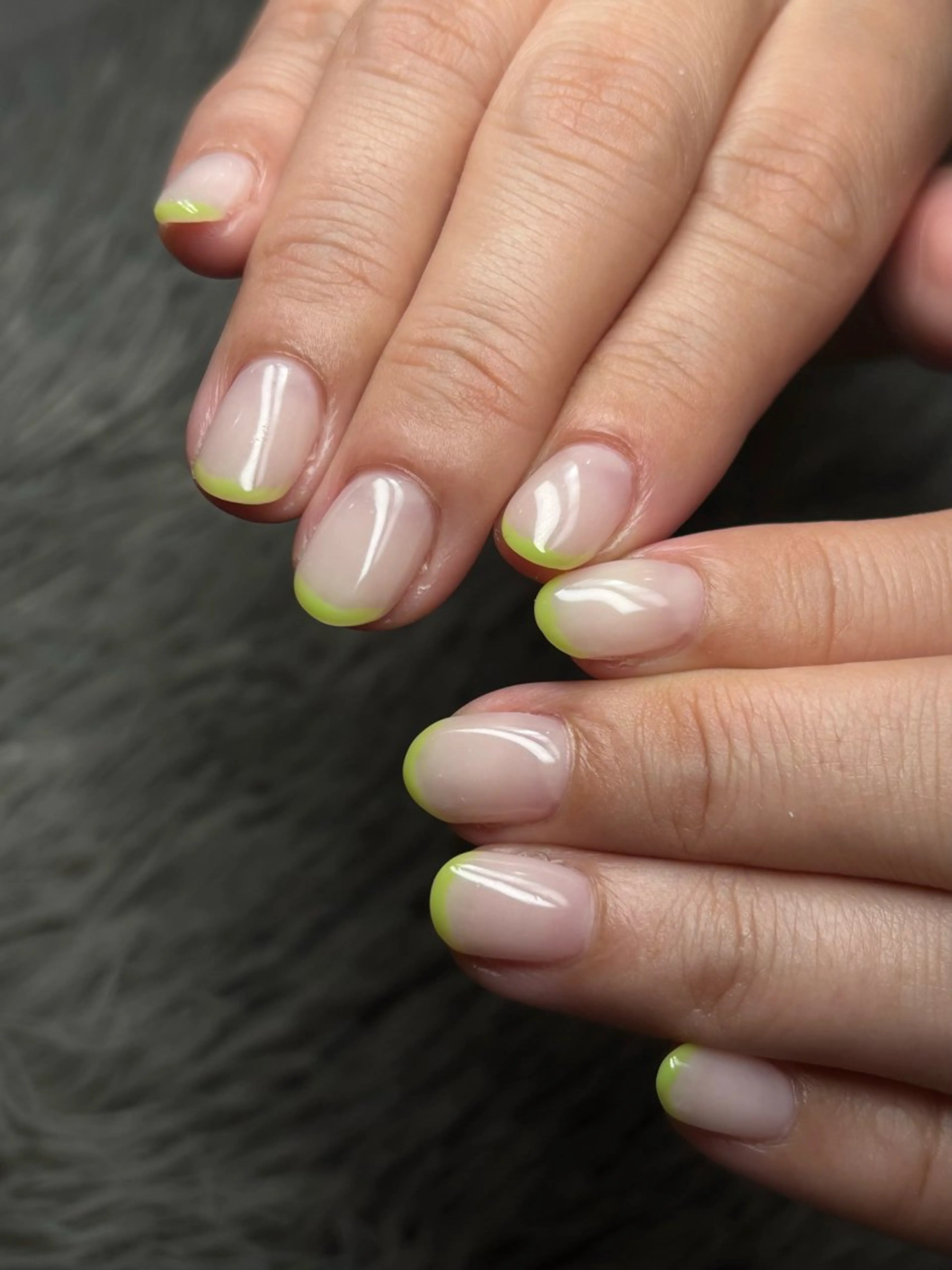 ネイル フレンチネイル nailpark_ MITSUMEのネイルデザイン