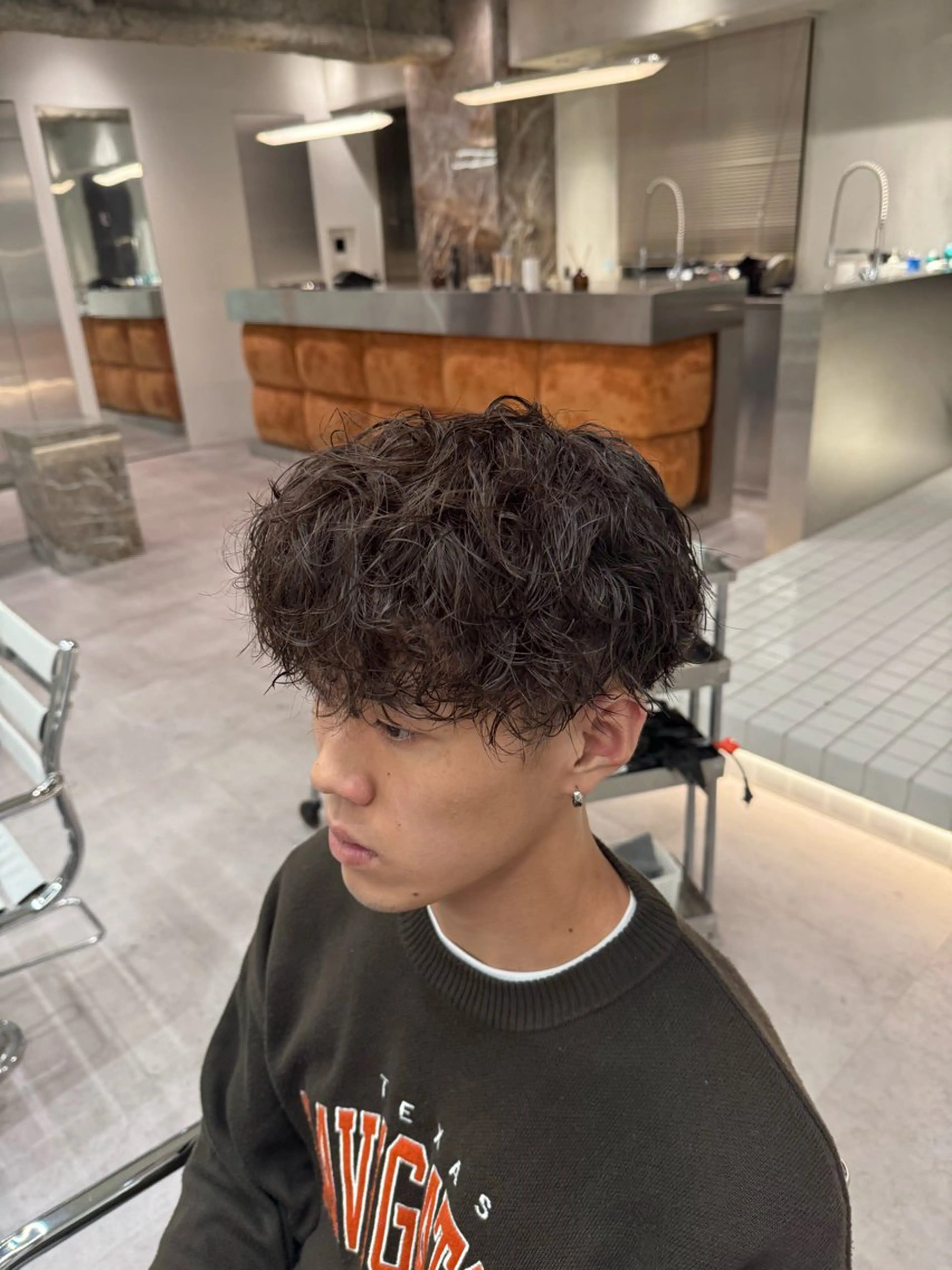 パーマ メンズ メンズパーマ ツイストスパイラルパーマ スパイラルパーマ ブリーチ/パーマ特化 片平和寿のヘアスタイル