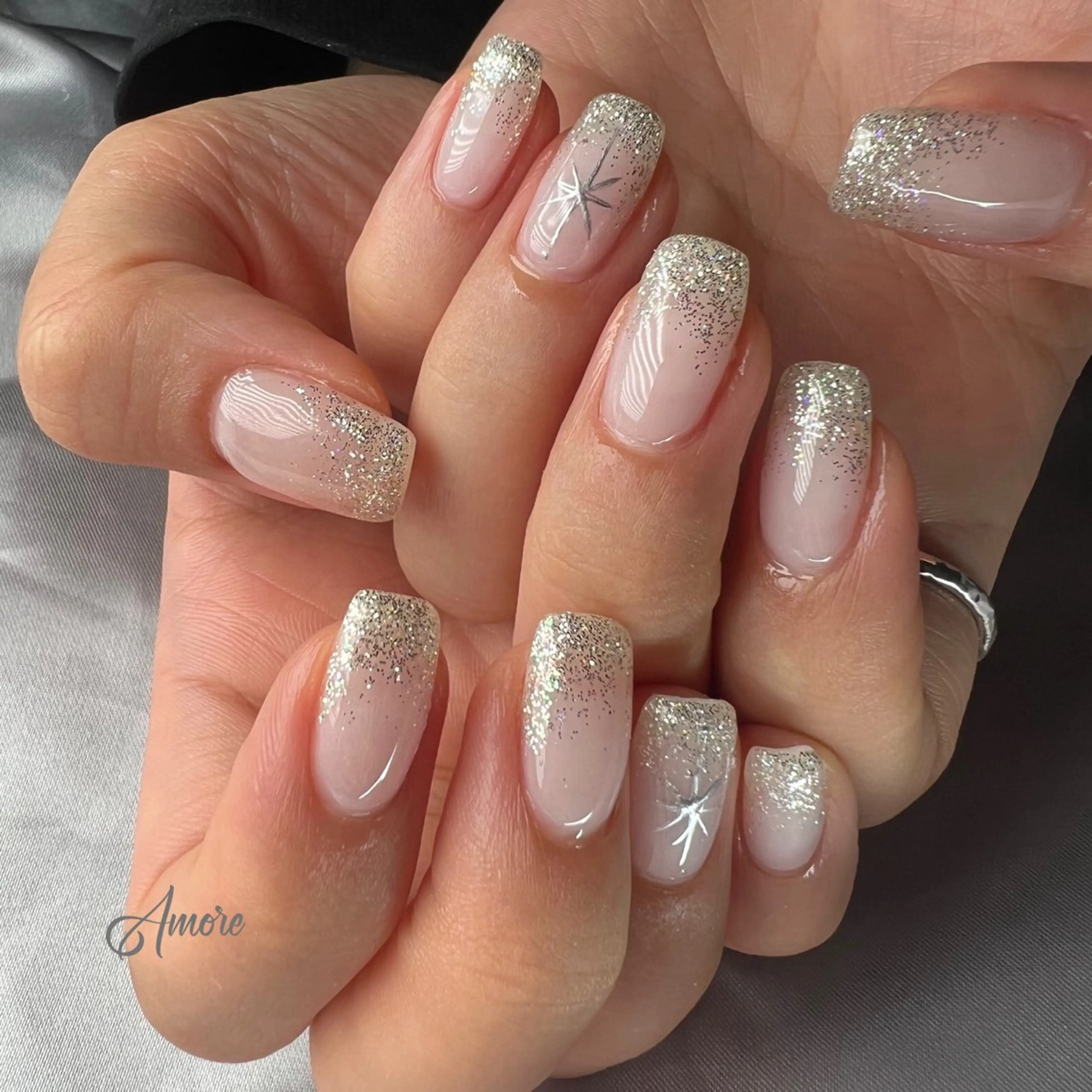 ネイル ジェルネイル 韓国ネイル パラジェル You kyehwaのネイルデザイン