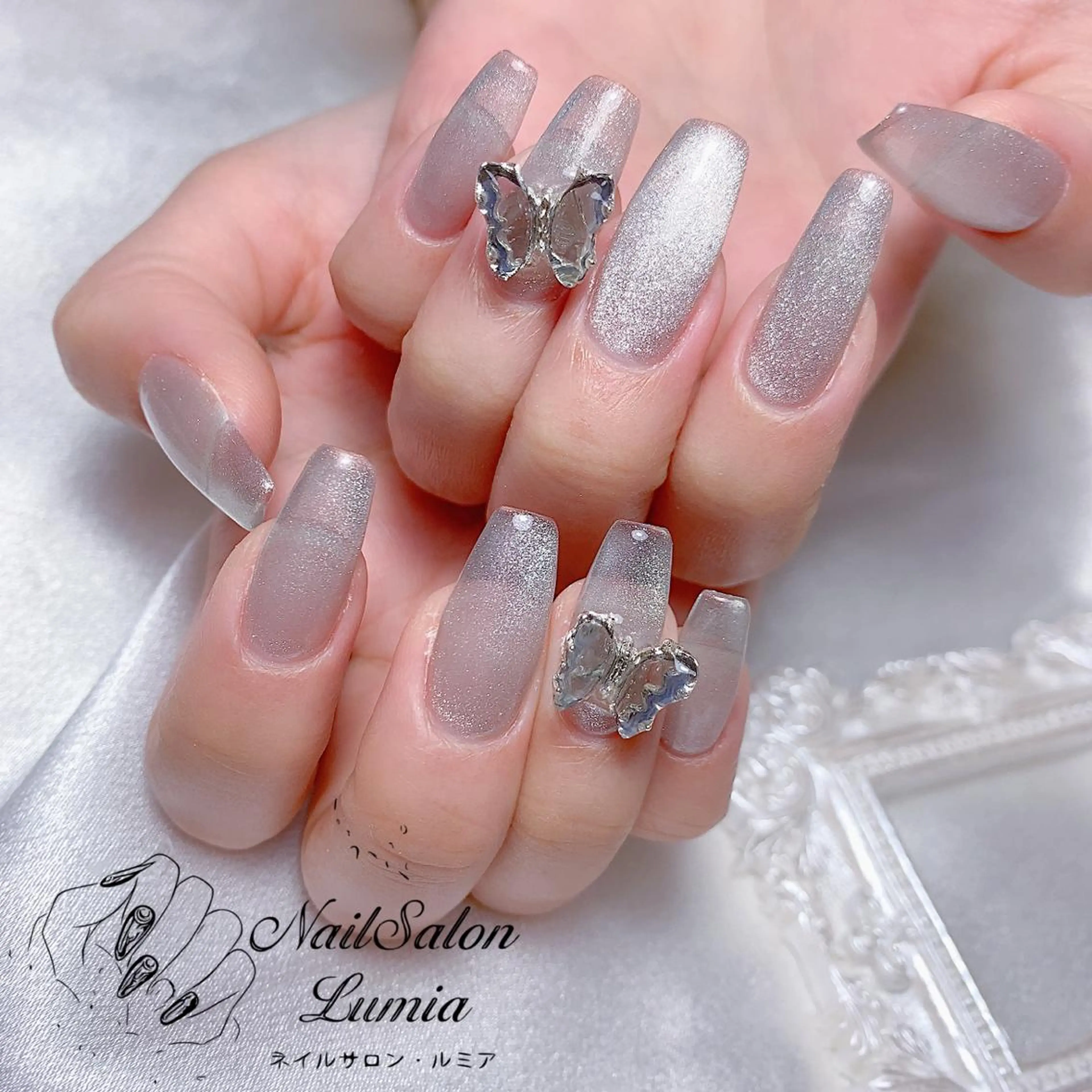 ネイル ハンドネイル ネイルサロン ルミア Lumia 店長のネイルデザイン