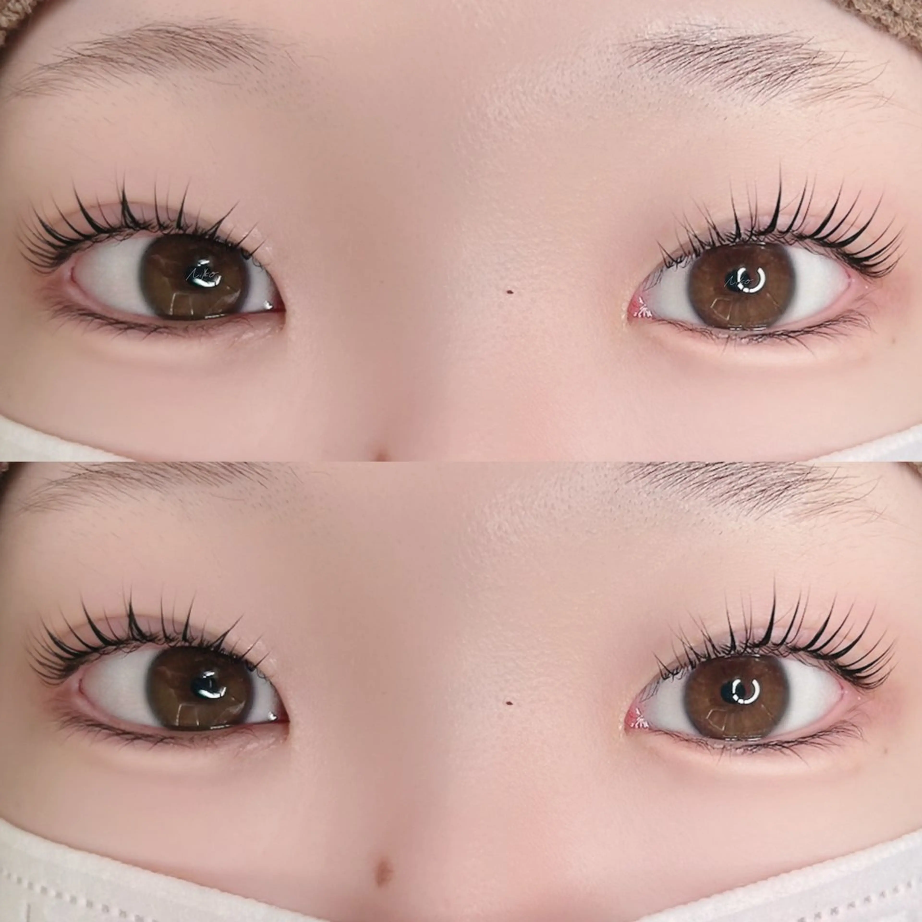 メンズ マツエク・マツパ メンズパーマ ケラチンラッシュリフト 一重×まつ毛パーマ Niko 天童店 【ニコ】所属・꒰ ‪Niko ꒱‬ aimi·͜·⋆の眉毛・アイブロウイメージ