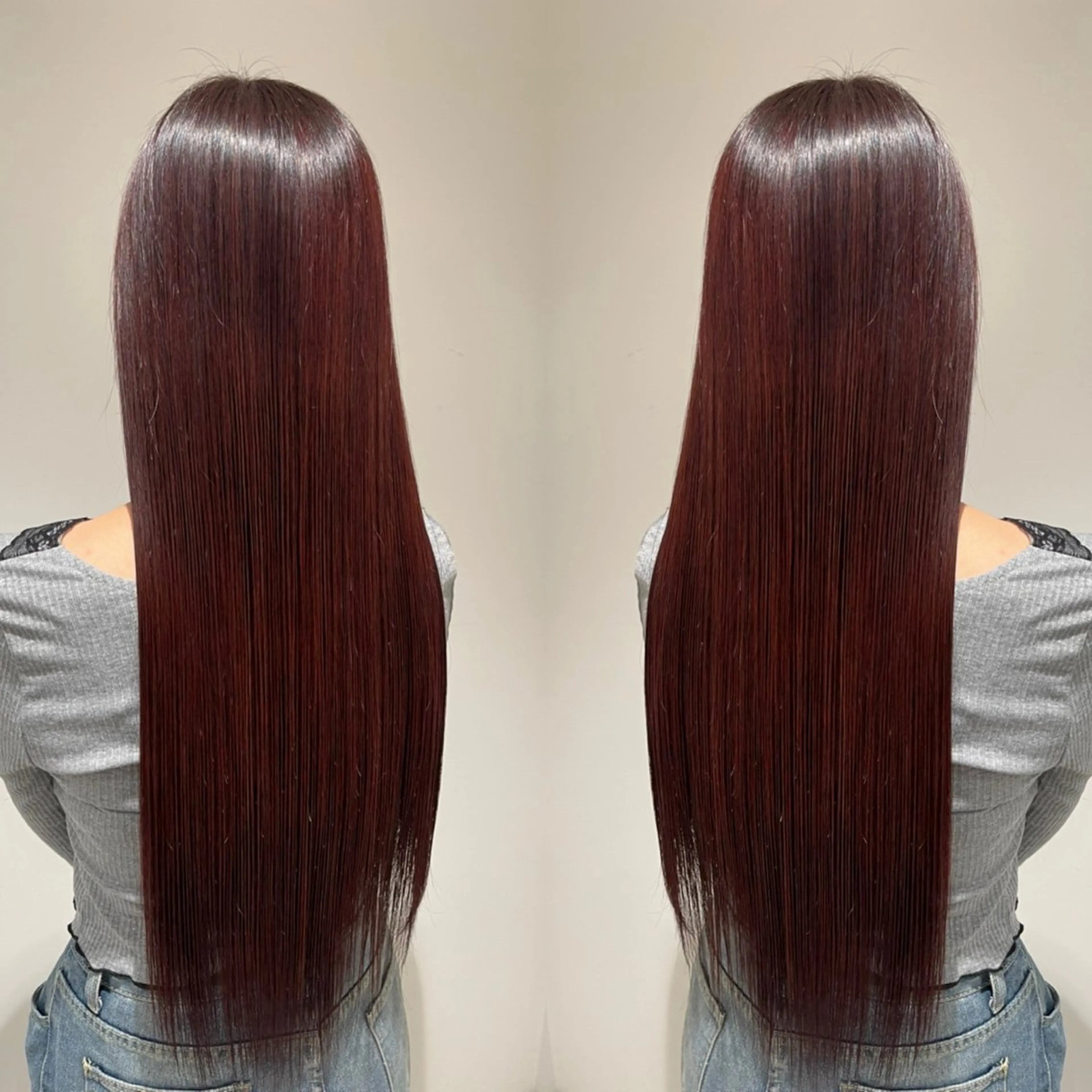 ロング カラー トリートメント ヘアカラー 縮毛矯正 トリートメント ヘアセット ✅髪質改善/縮毛矯正 /ヤマモト トキオ✅のヘアスタイル