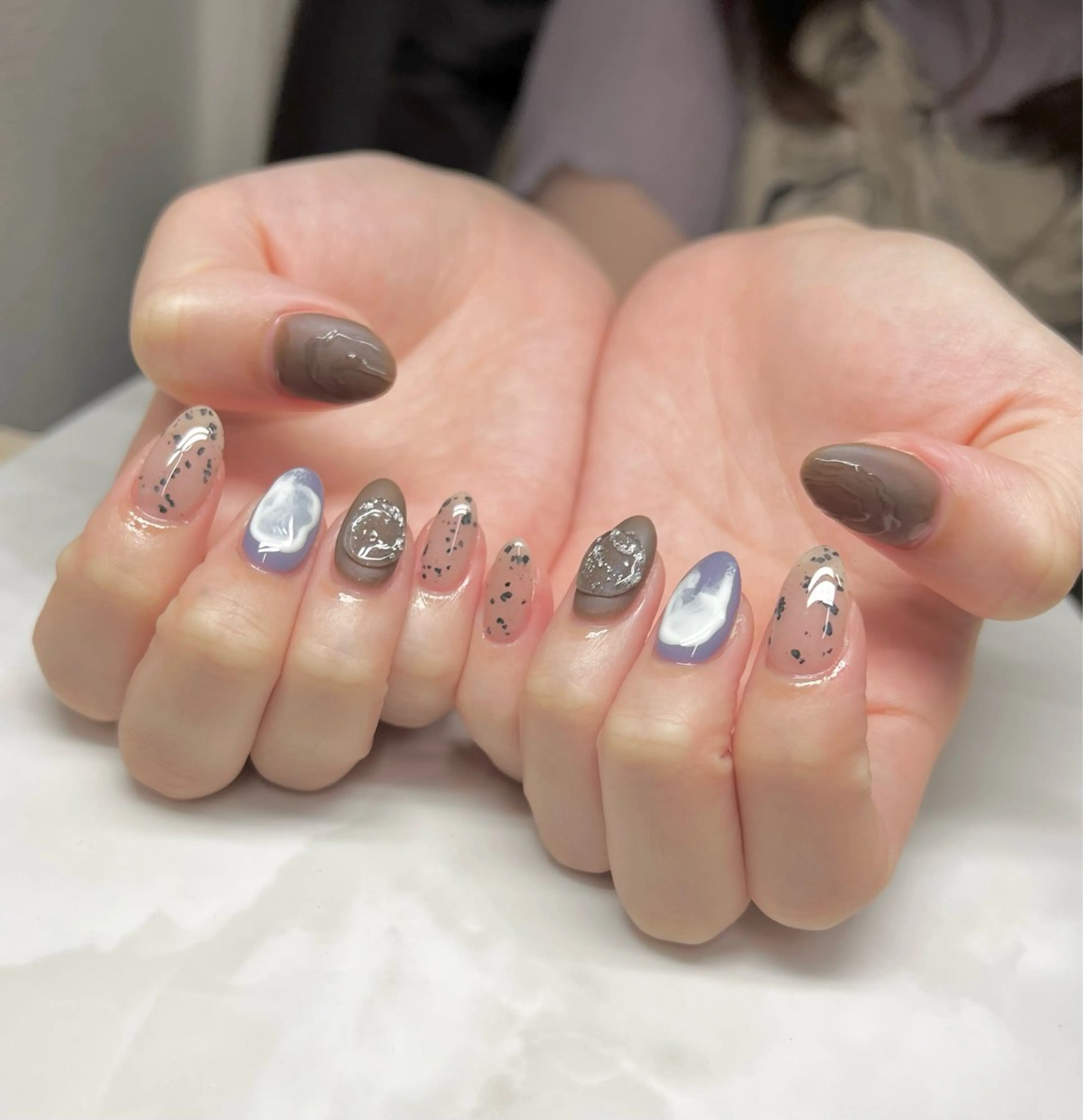 ネイル AISAフィル× ハードモチ最強のネイルデザイン