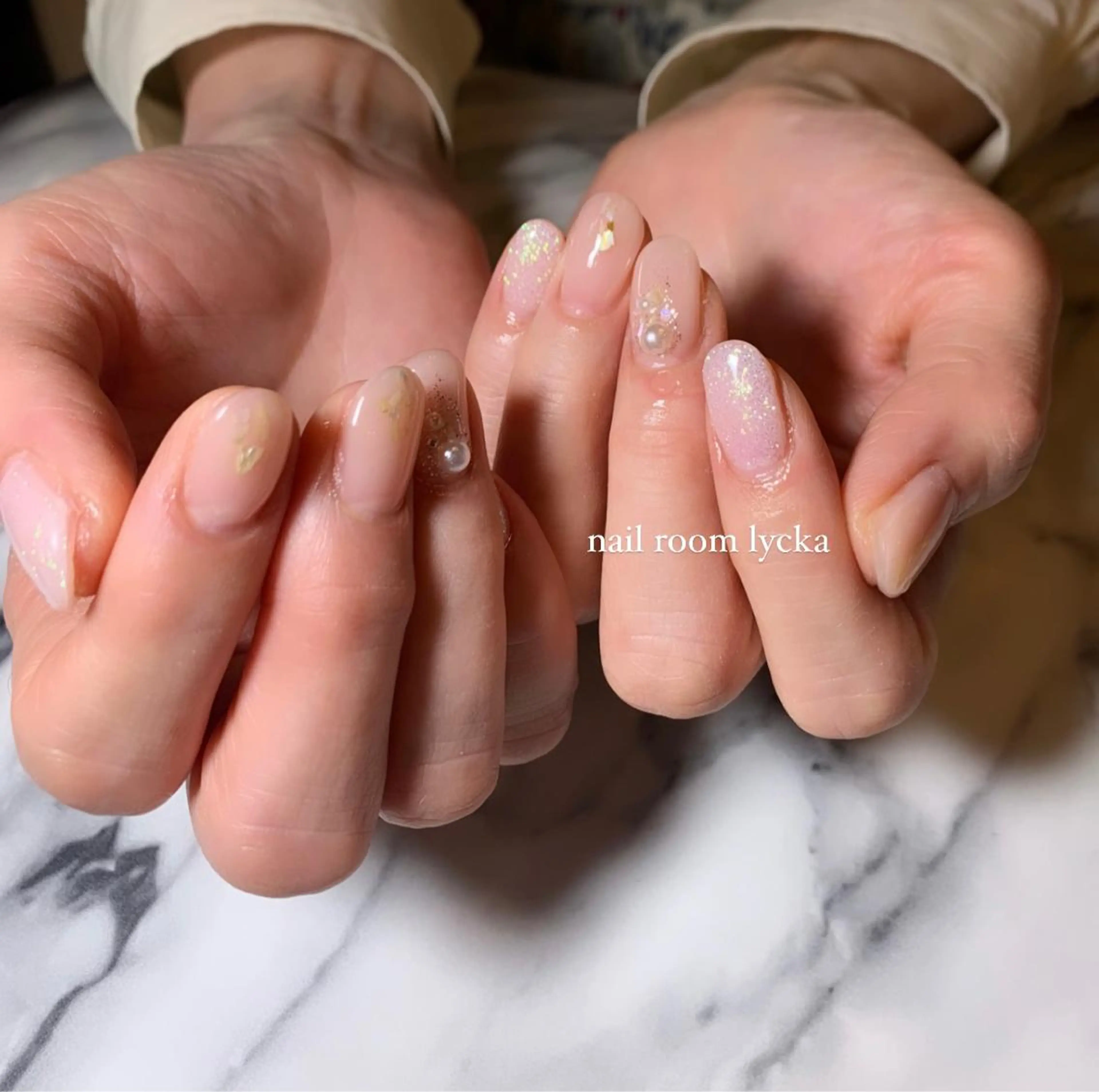 ネイル ﾈｲﾙﾙｰﾑﾘｯｶ 𝐦𝐚𝐲𝐮のネイルデザイン