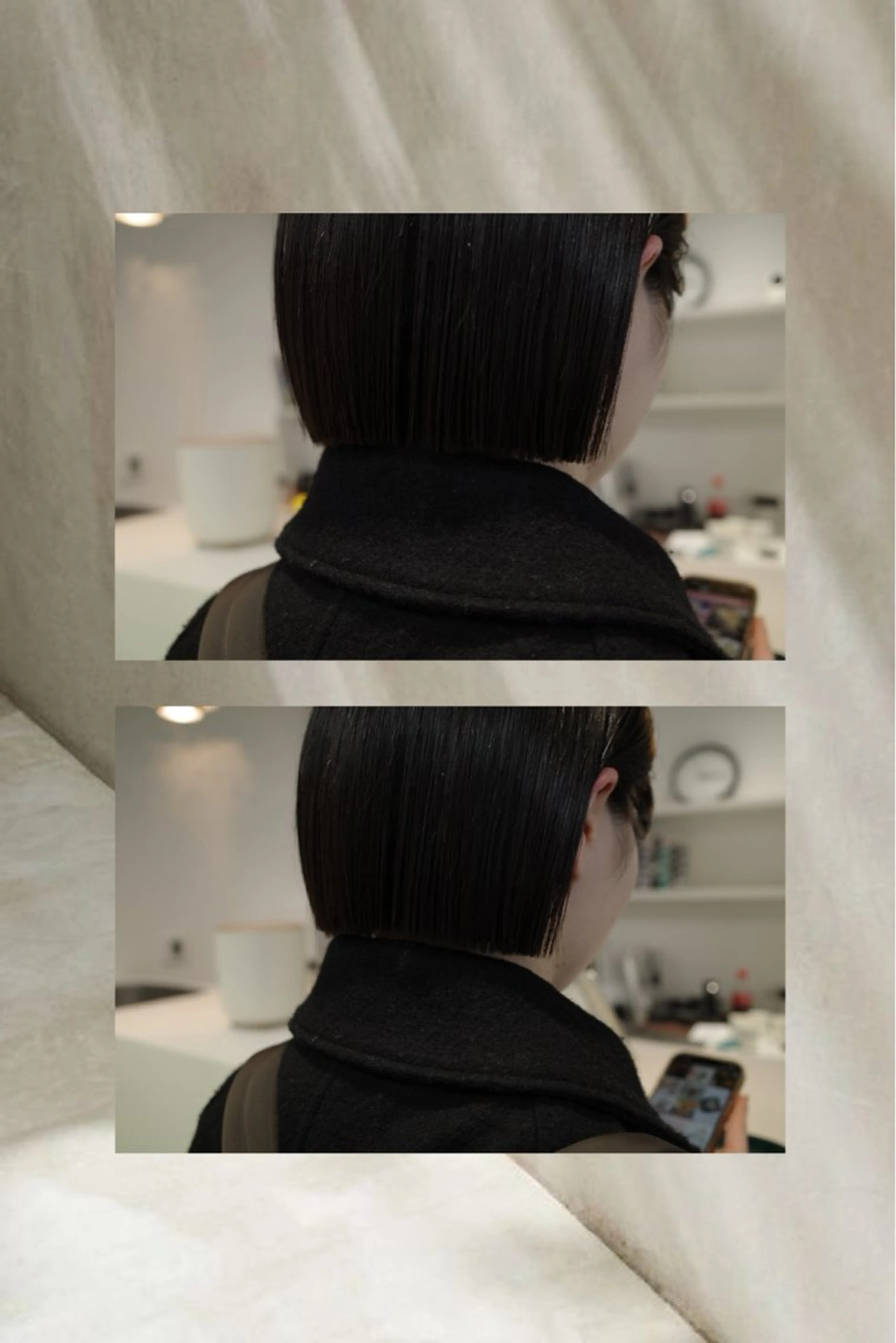 ミディアム カット トリートメント fithue ボブ〻kotonoのヘアスタイル