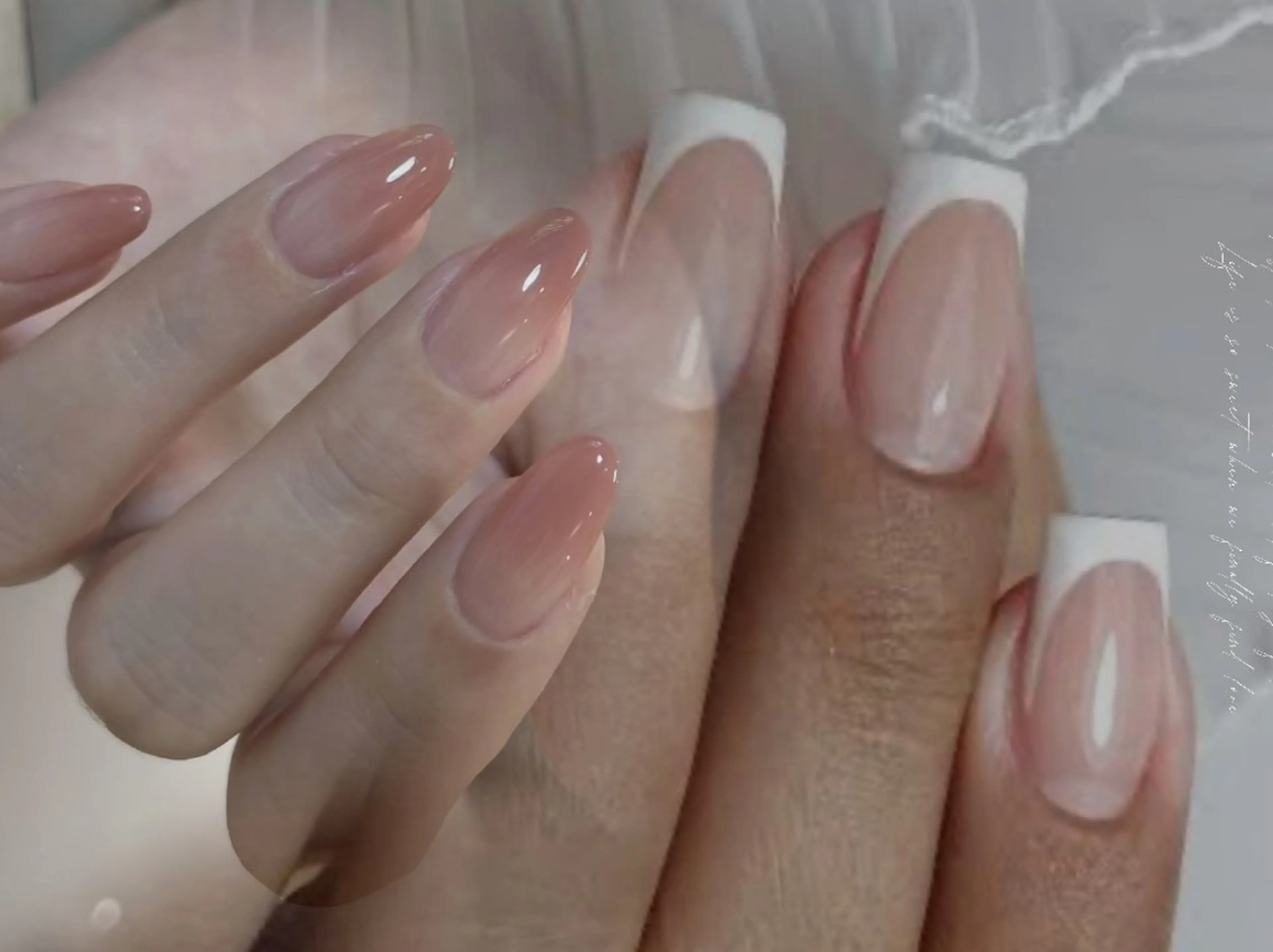 💕ソフトジェルオフ無料💕フレンチorカラーグラデーション💅¥6280→¥5290の写真