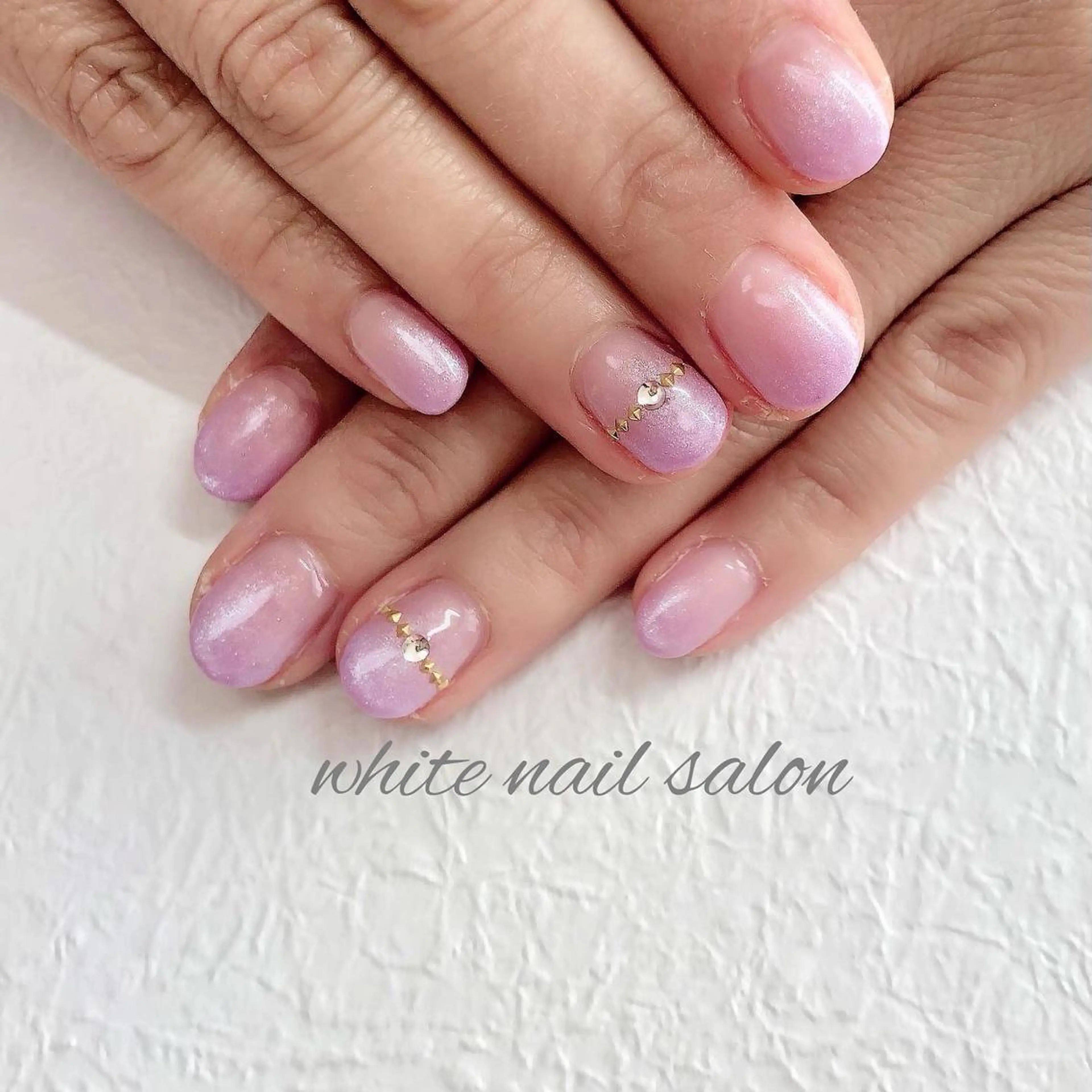 ネイル アートネイル ジェルネイル ハードジェル 持ち込み シンプルネイル white nail salonのネイルデザイン