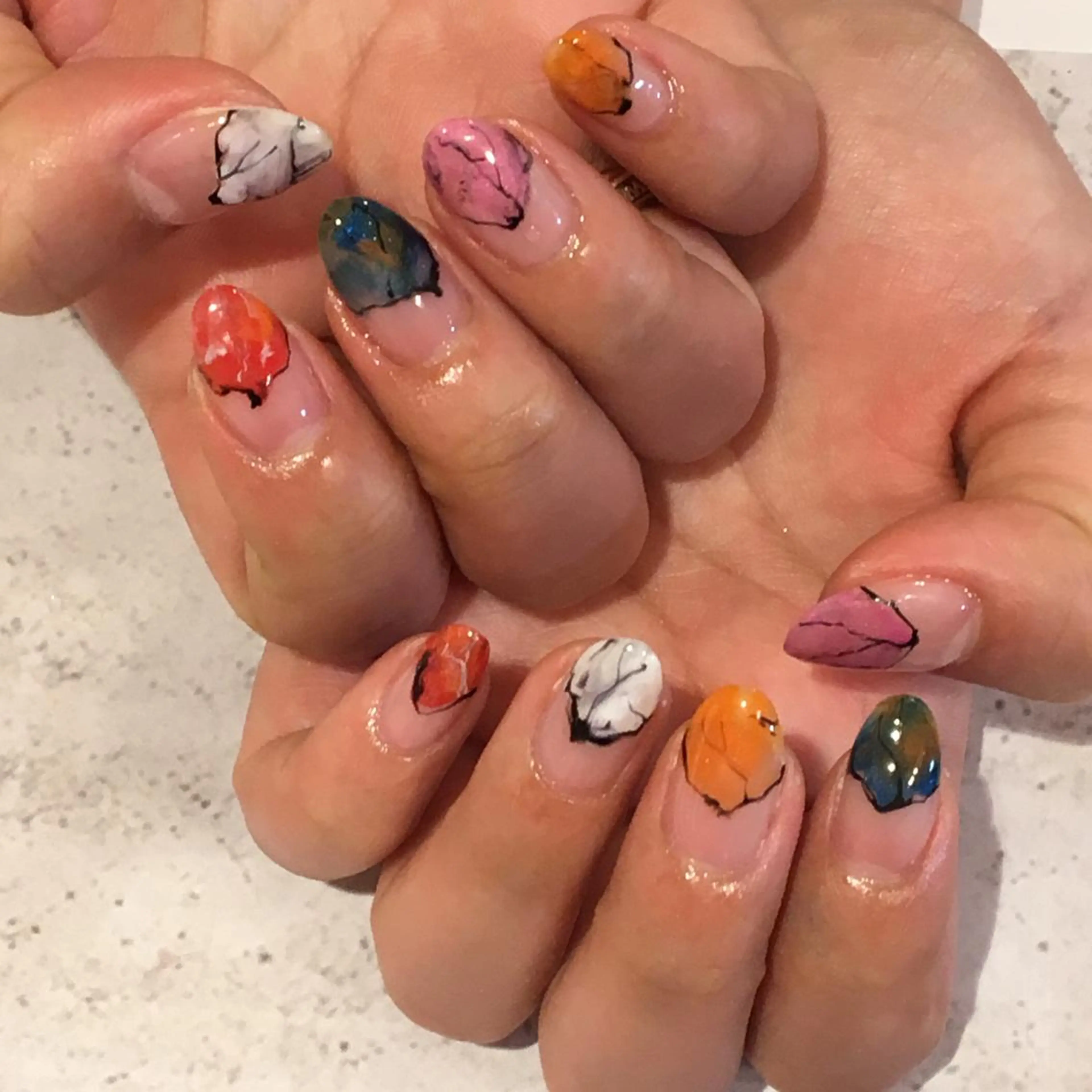 ネイル revia所属・ERI Nailistのネイルデザイン