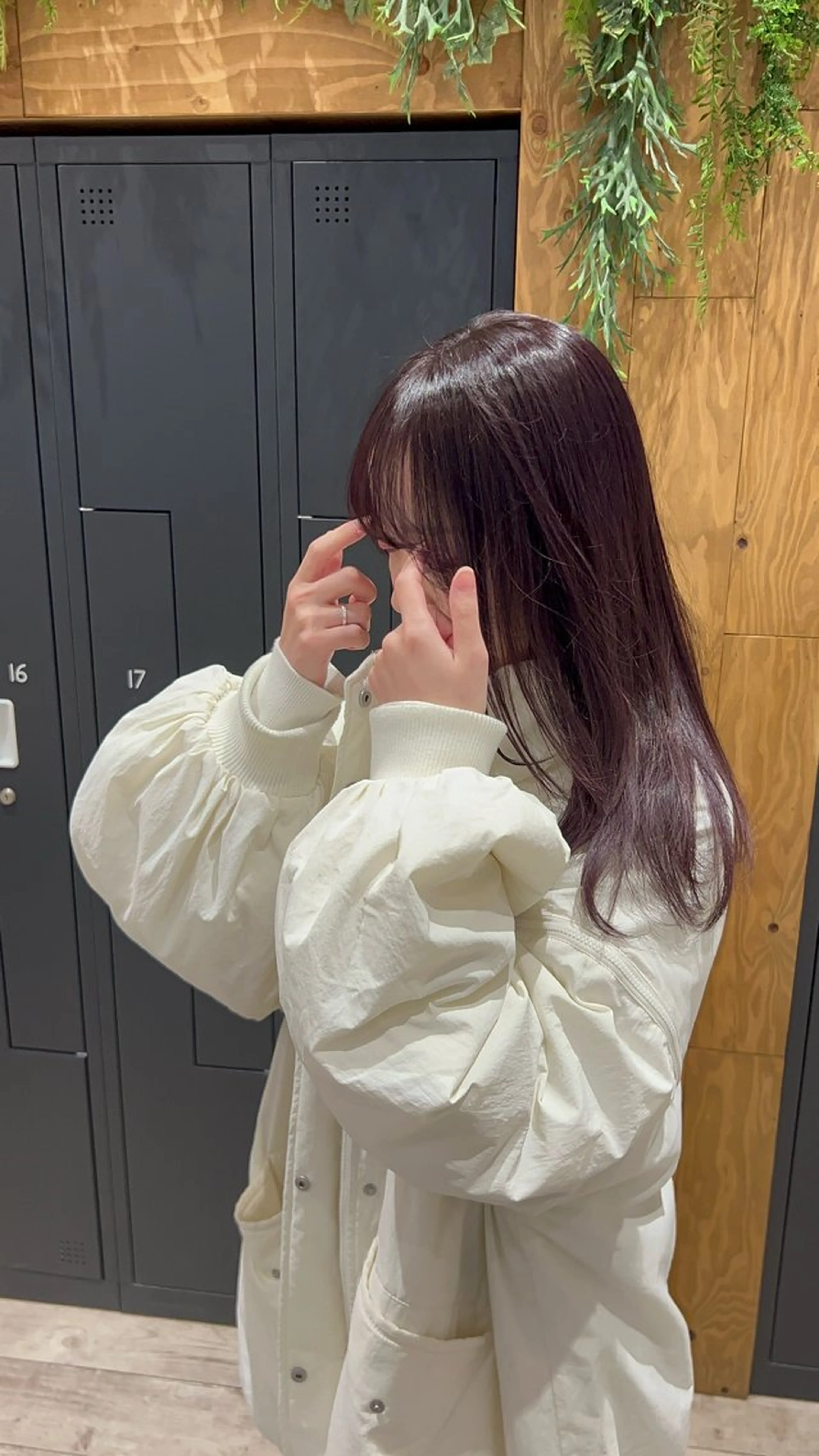 ミディアム たつ/レイヤーカット 顔周り/髪質改善のヘアスタイル