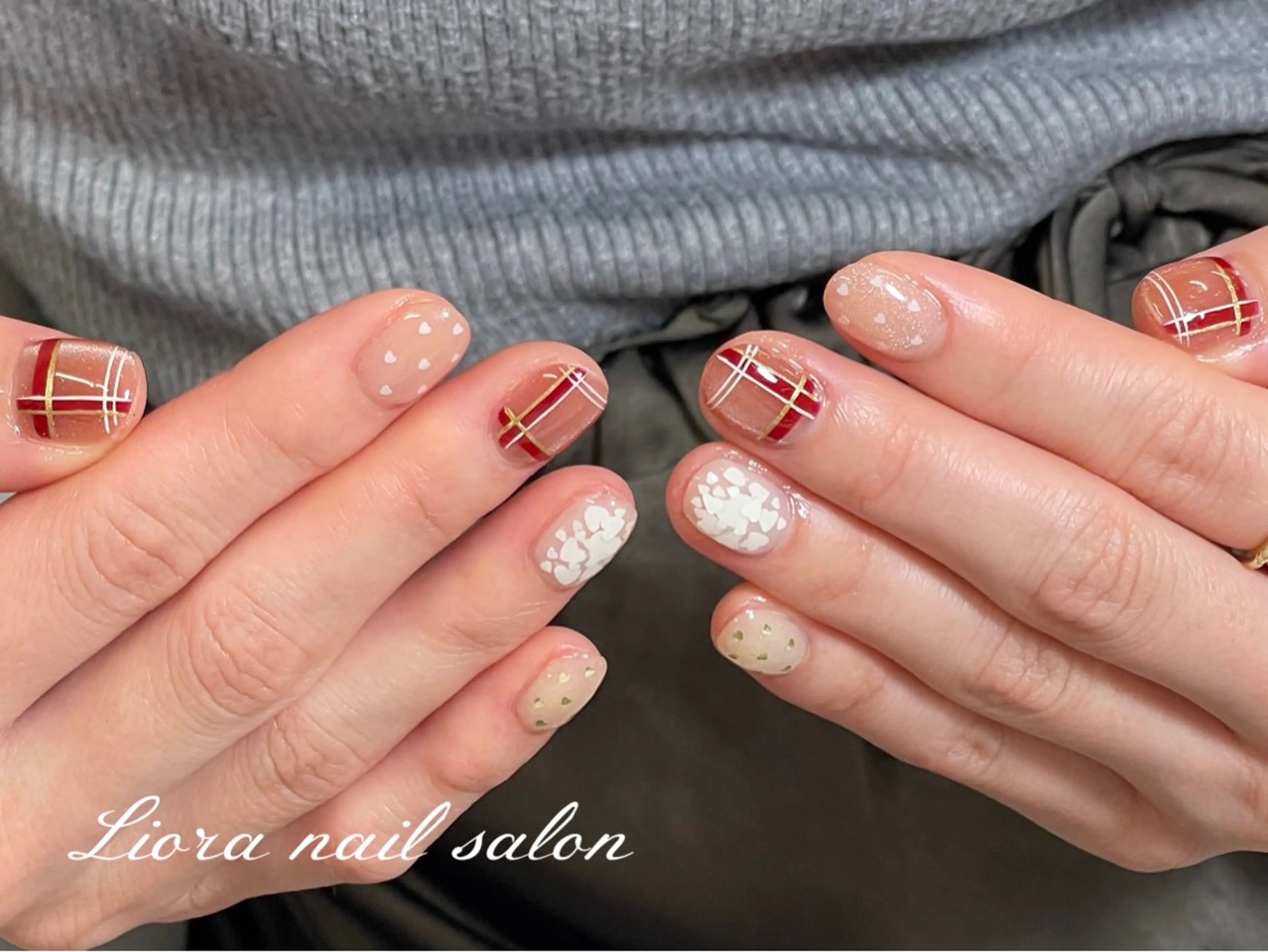 ネイル チークネイル フットネイル フレンチネイル ジェルネイル ガーリー ハンドネイル Liora nail スカルプ専門店のネイルデザイン