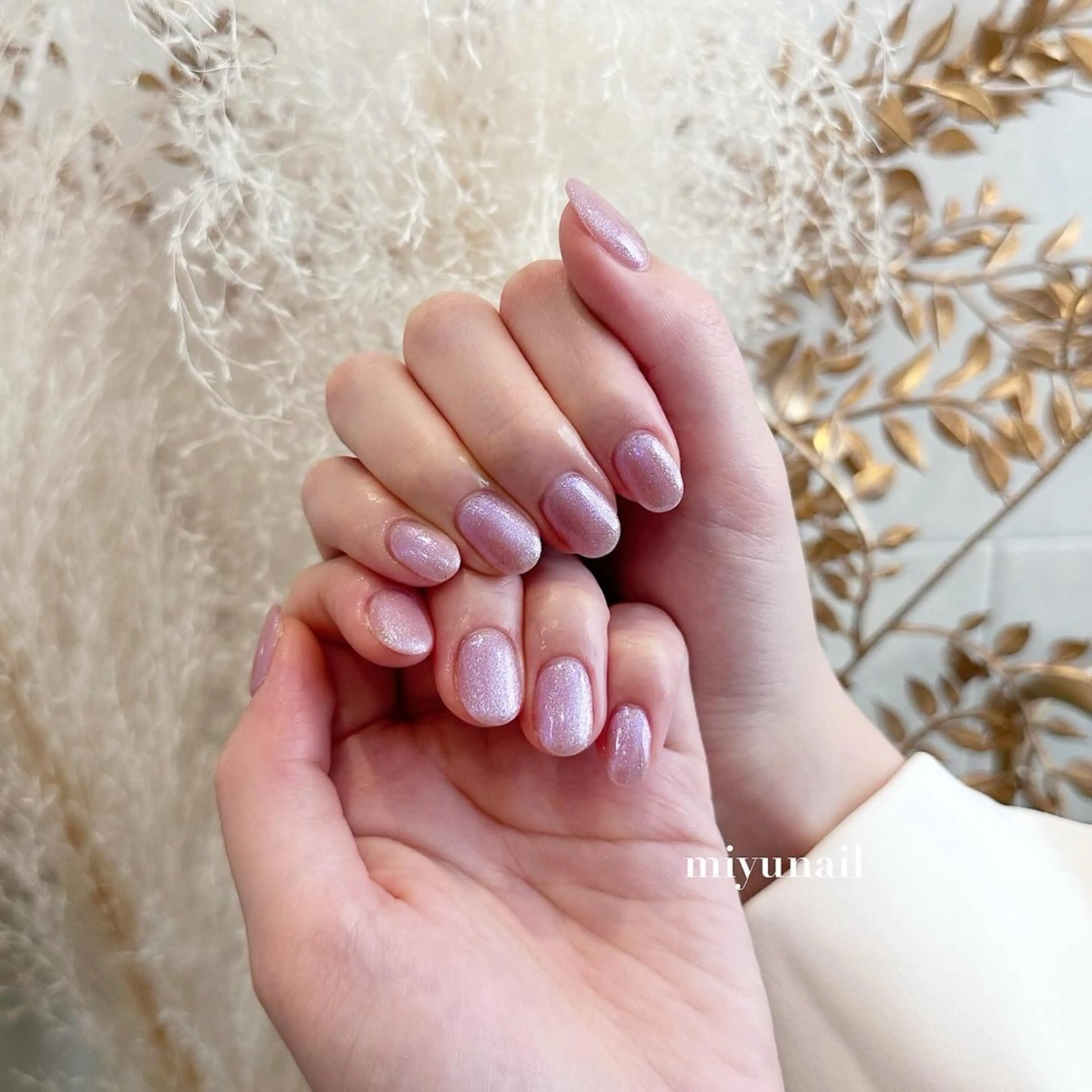 ネイル ミラーネイル oreo salon miyu 池袋のネイルデザイン