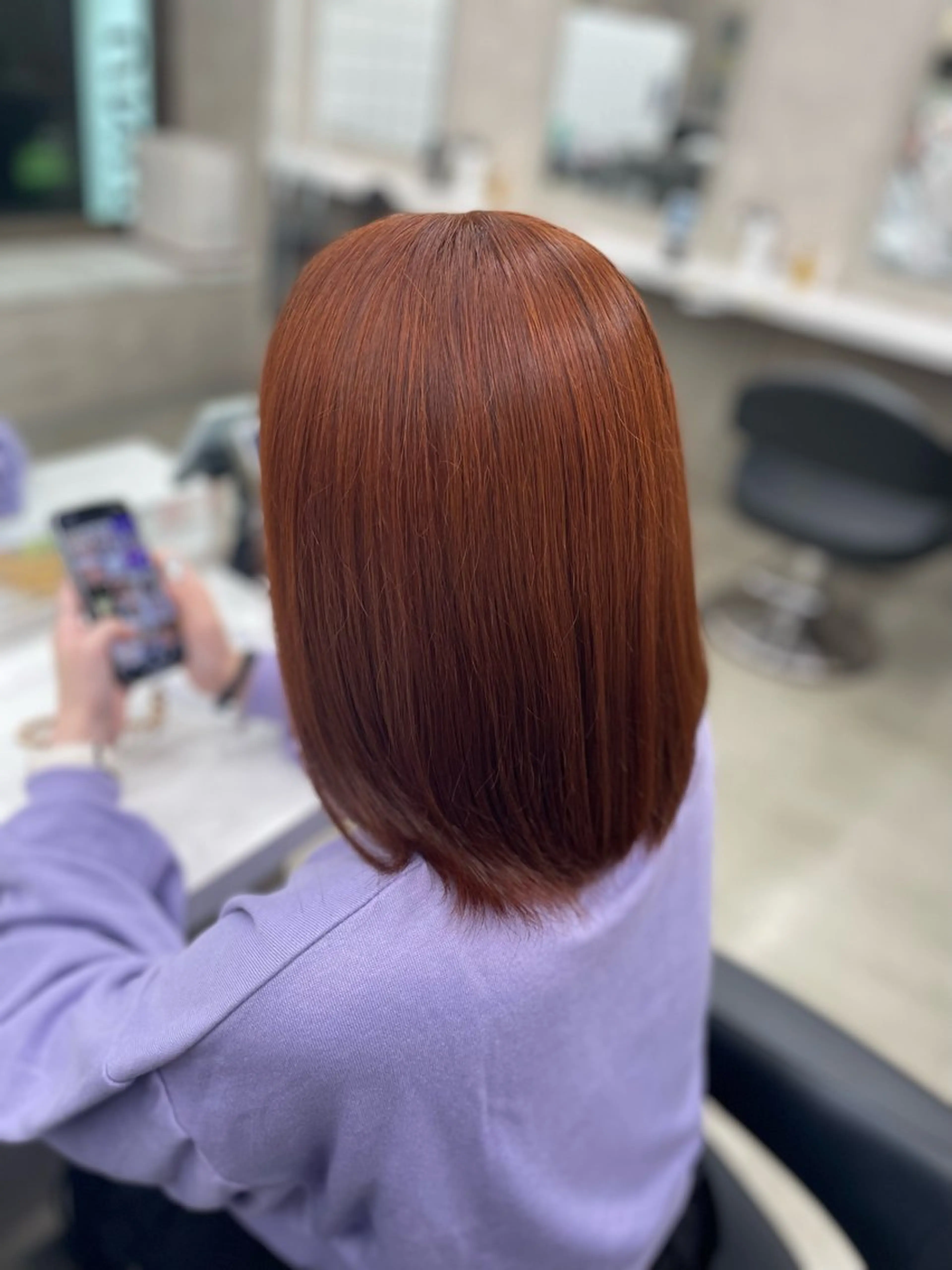 ショート カラー ヘアアレンジ ヘアカラー トリートメント ヘアセット 💗横浜美容室 💗HARUNAのヘアスタイル