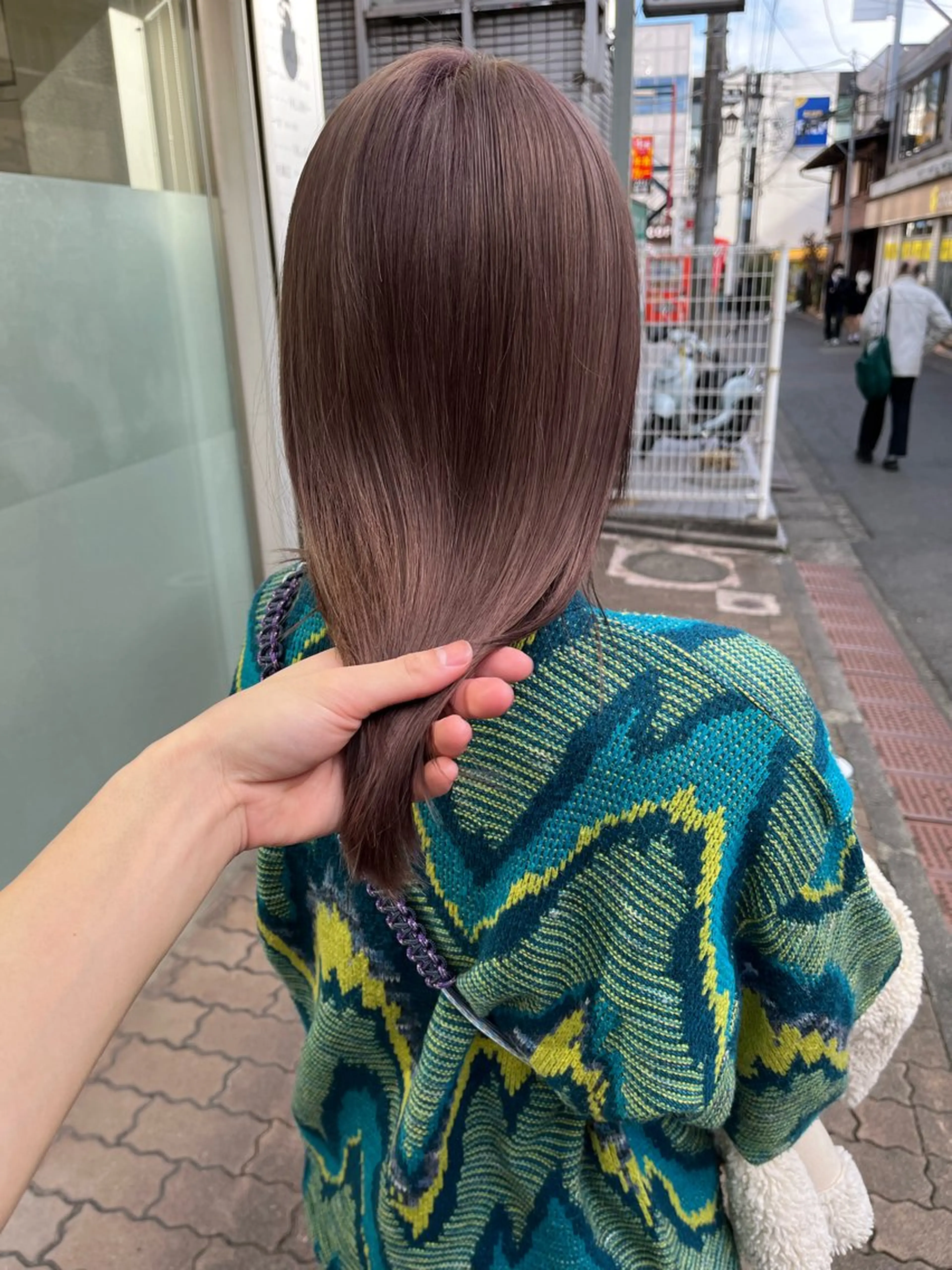 カラー rio/ボブ /ブリーチカラー🫧のヘアスタイル