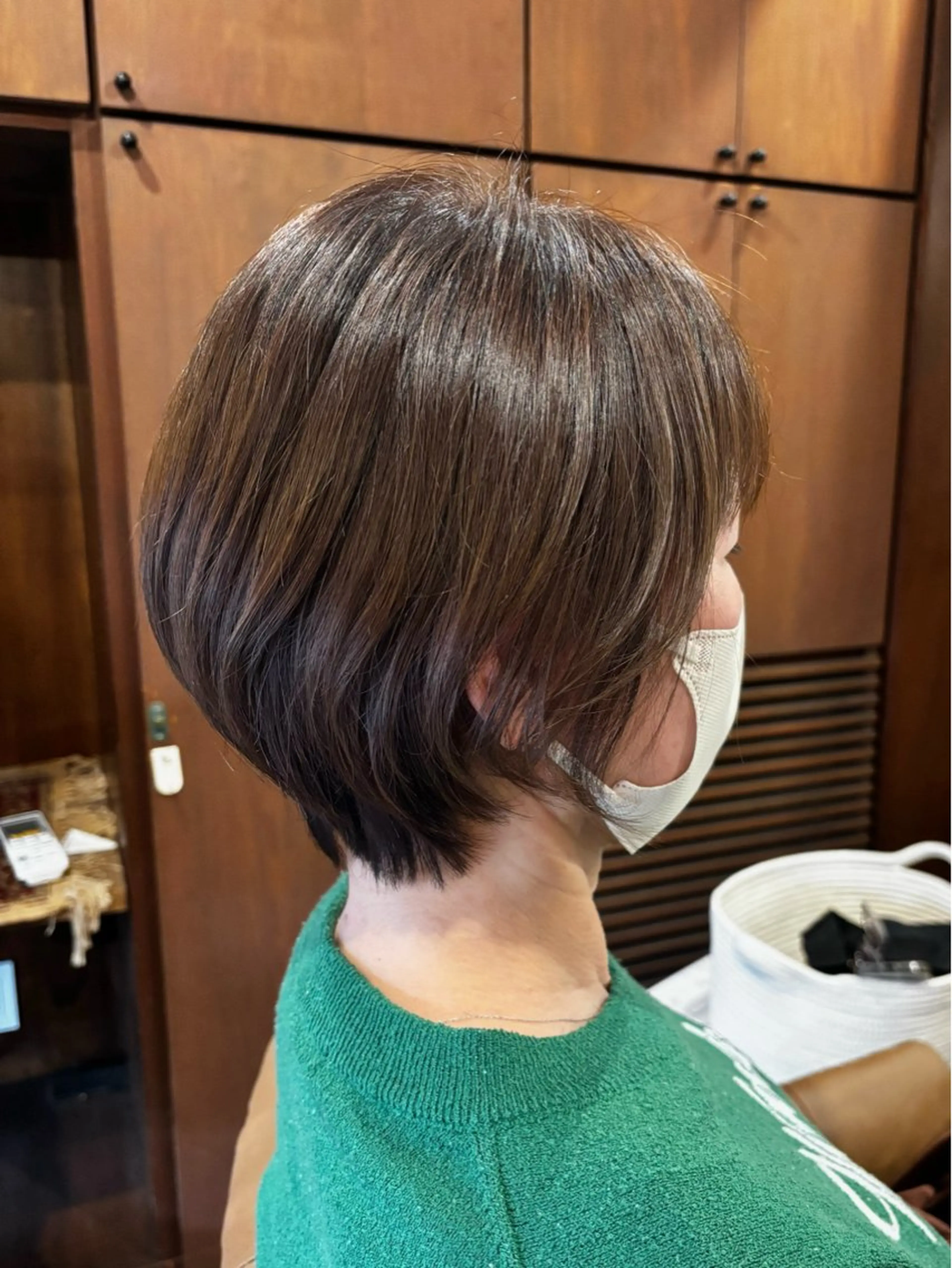 ショート 岩瀬 瑠璃子のヘアスタイル