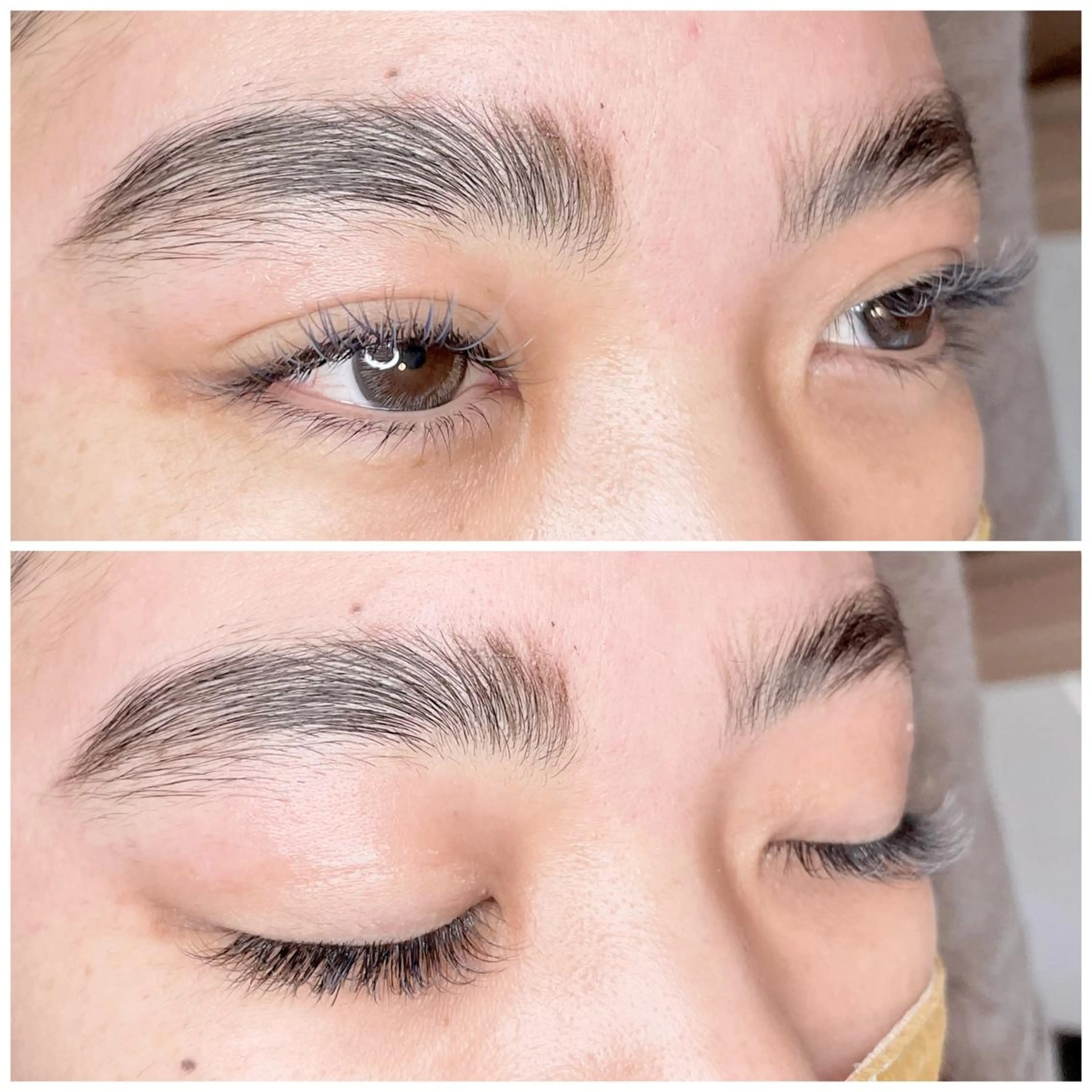 マツエク・マツパ Cカール カラーマツエク フラットラッシュ YUNIKO eyelashのマツエク・マツパデザイン