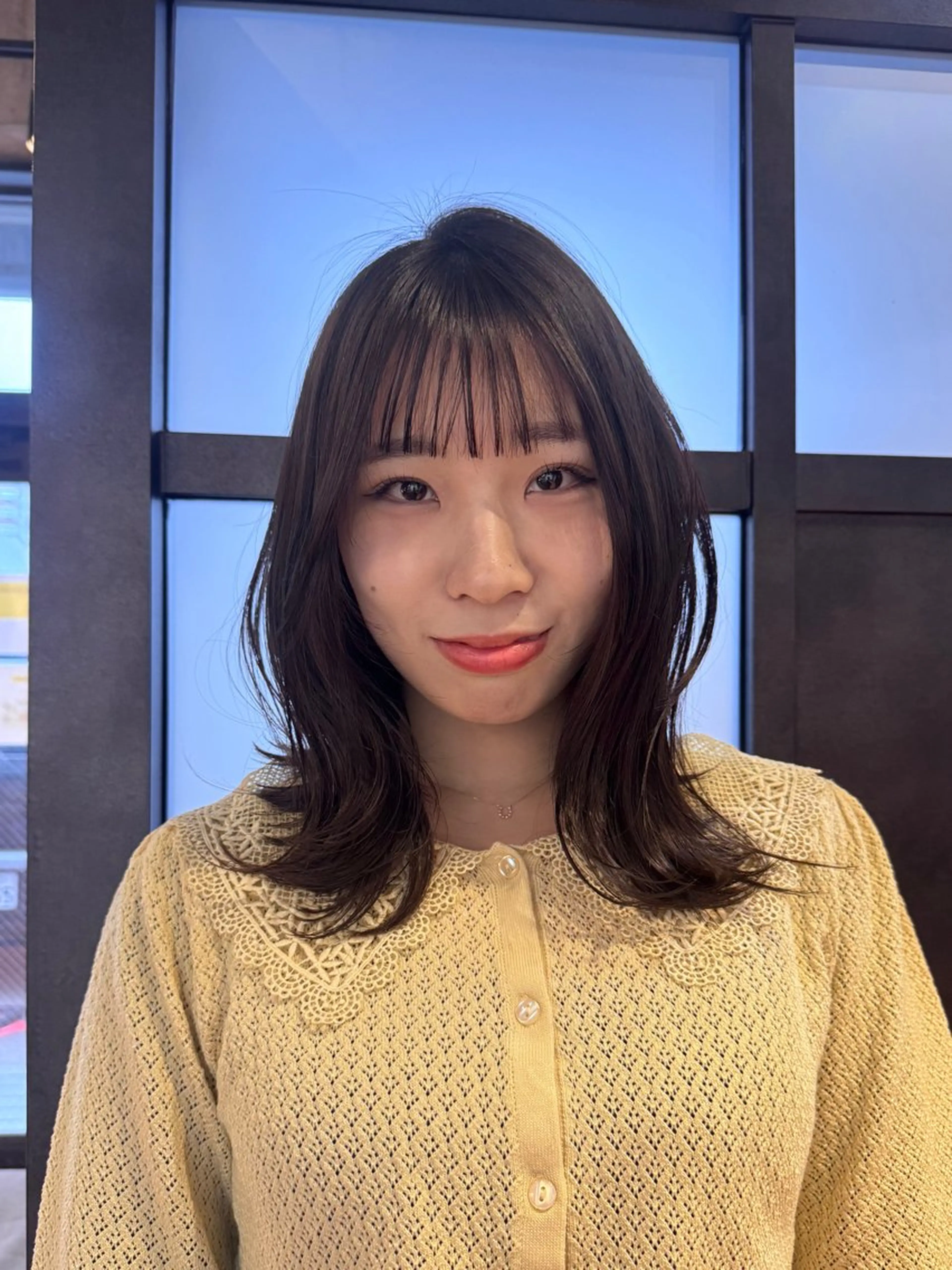 ミディアム カット トリートメント sora/ 暖色カラー🌷のヘアスタイル