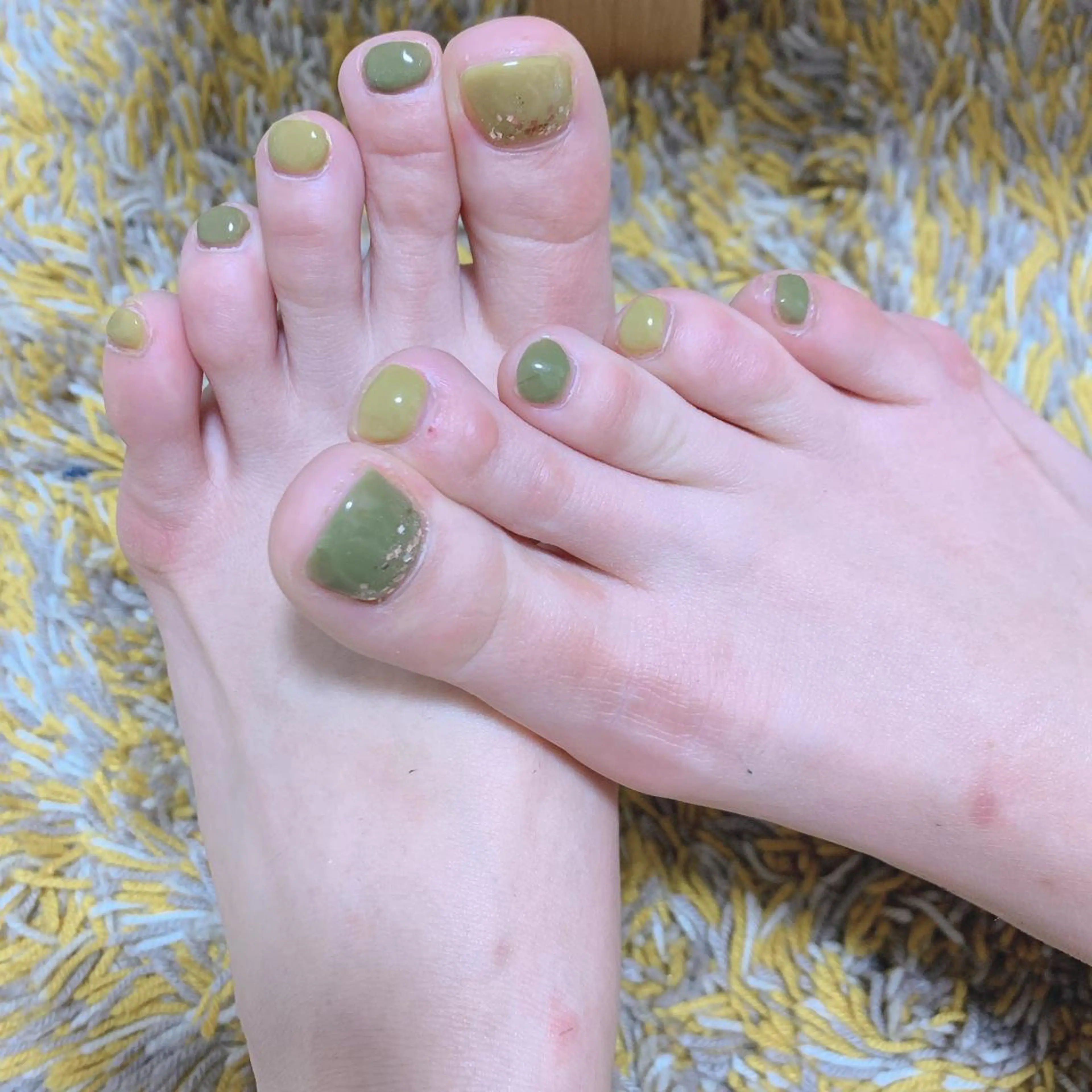 ネイル フットネイル ワンカラーネイル nailsalon GEARのネイルデザイン