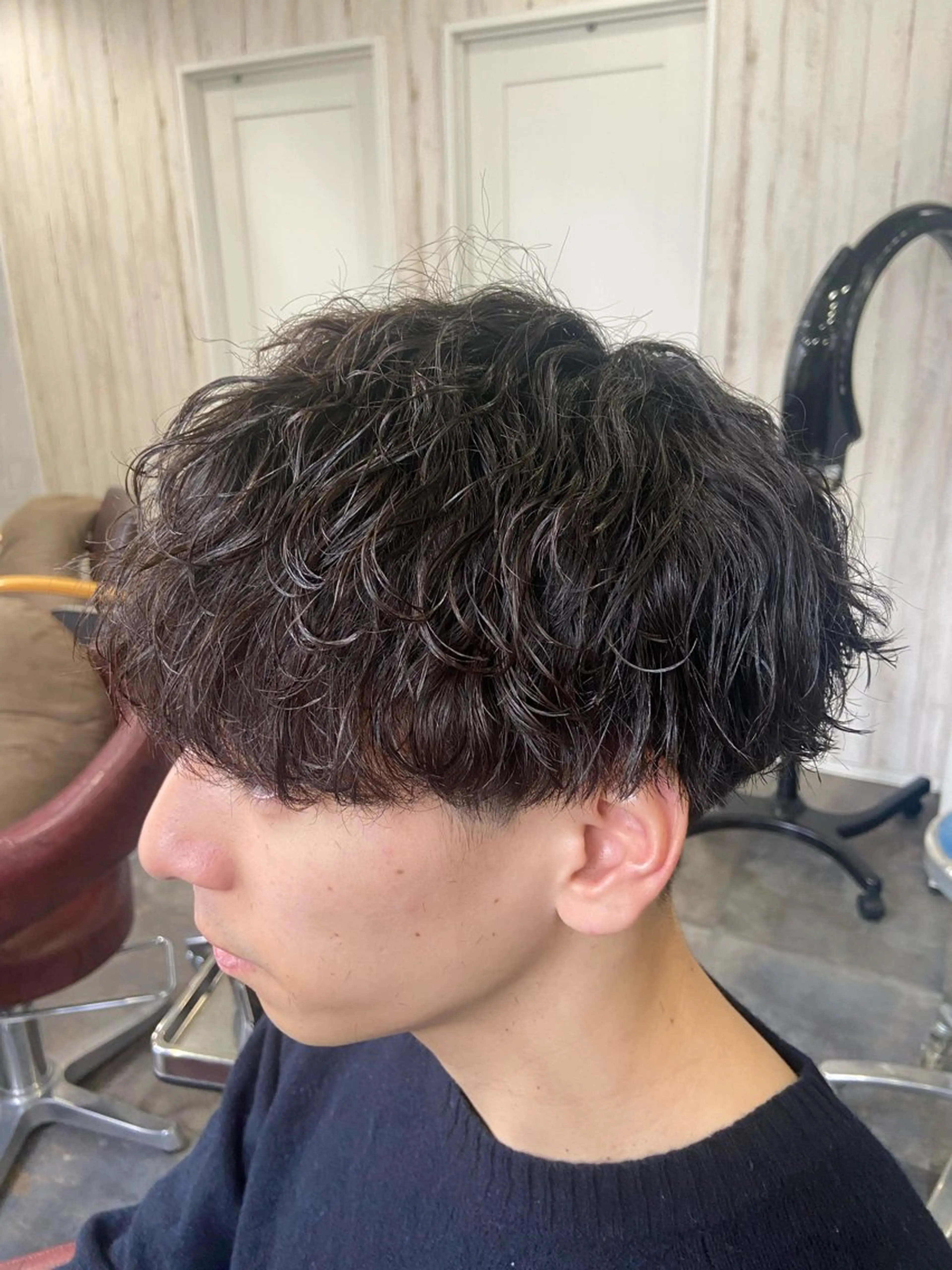 ✨人気No.2✨カット+波巻きパーマ🌊の写真