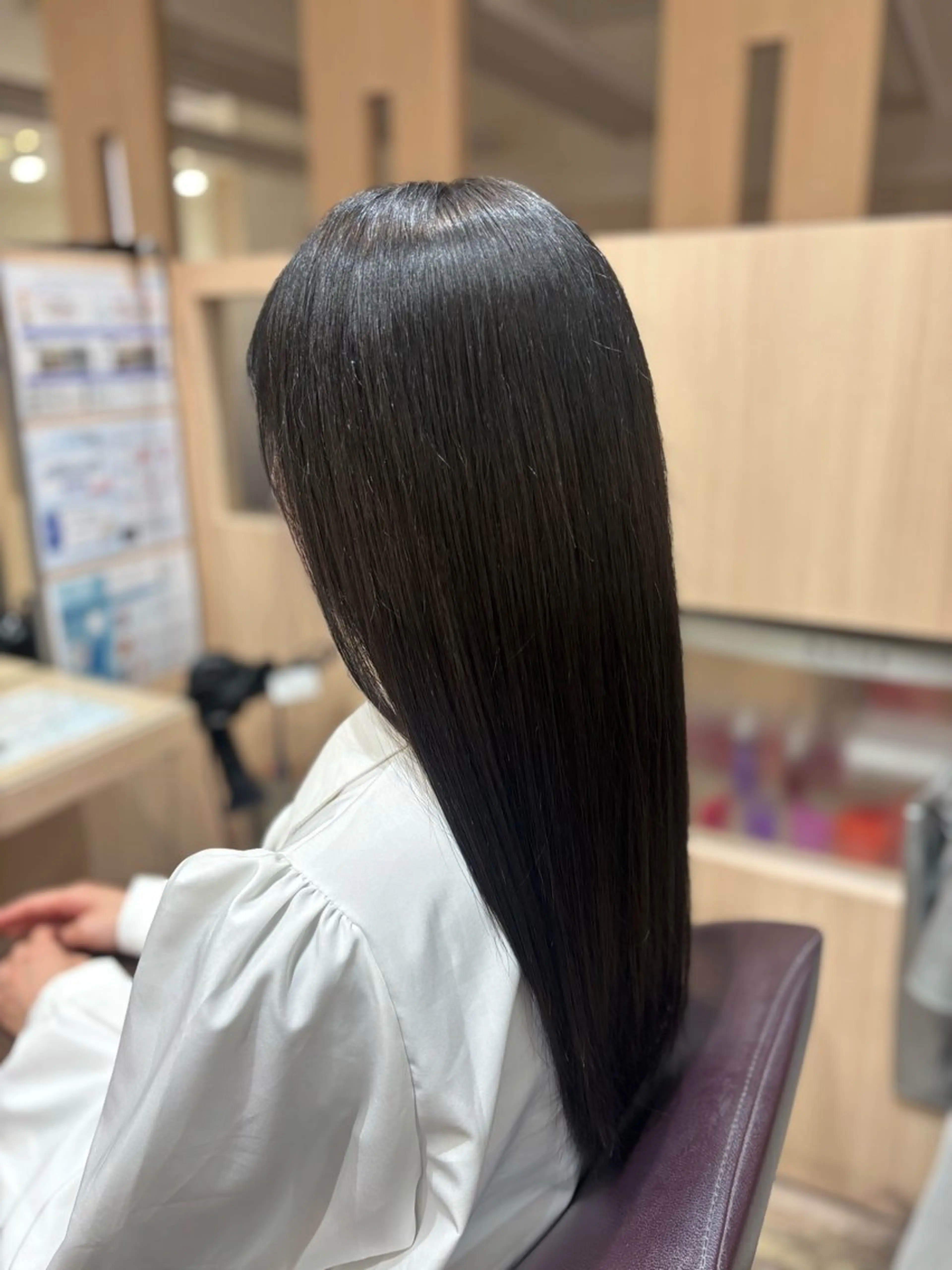 ロング カラー 下澤 天音のヘアスタイル