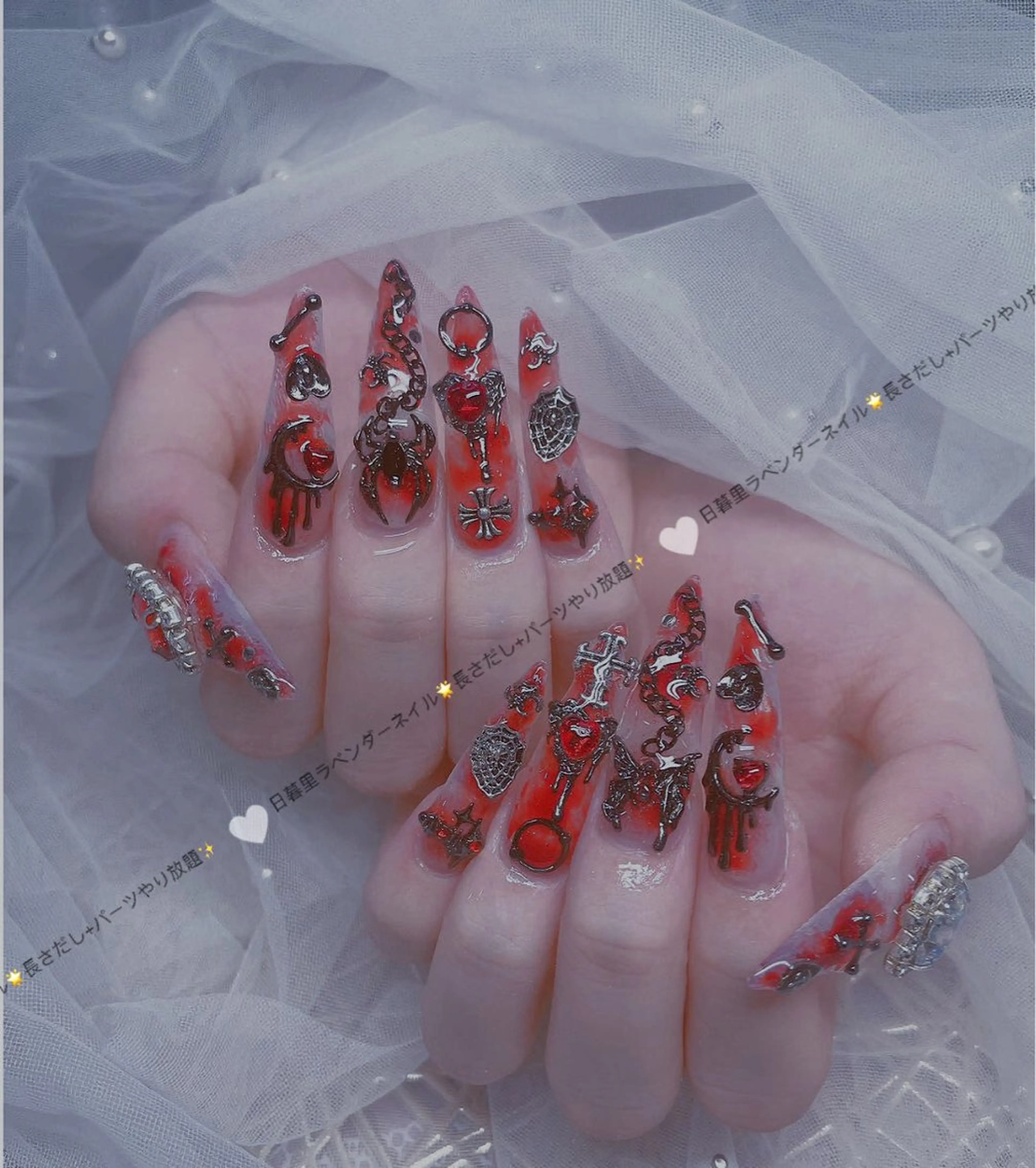 ネイル ラベンダー💖日暮里 ルル💖ネイルのネイルデザイン