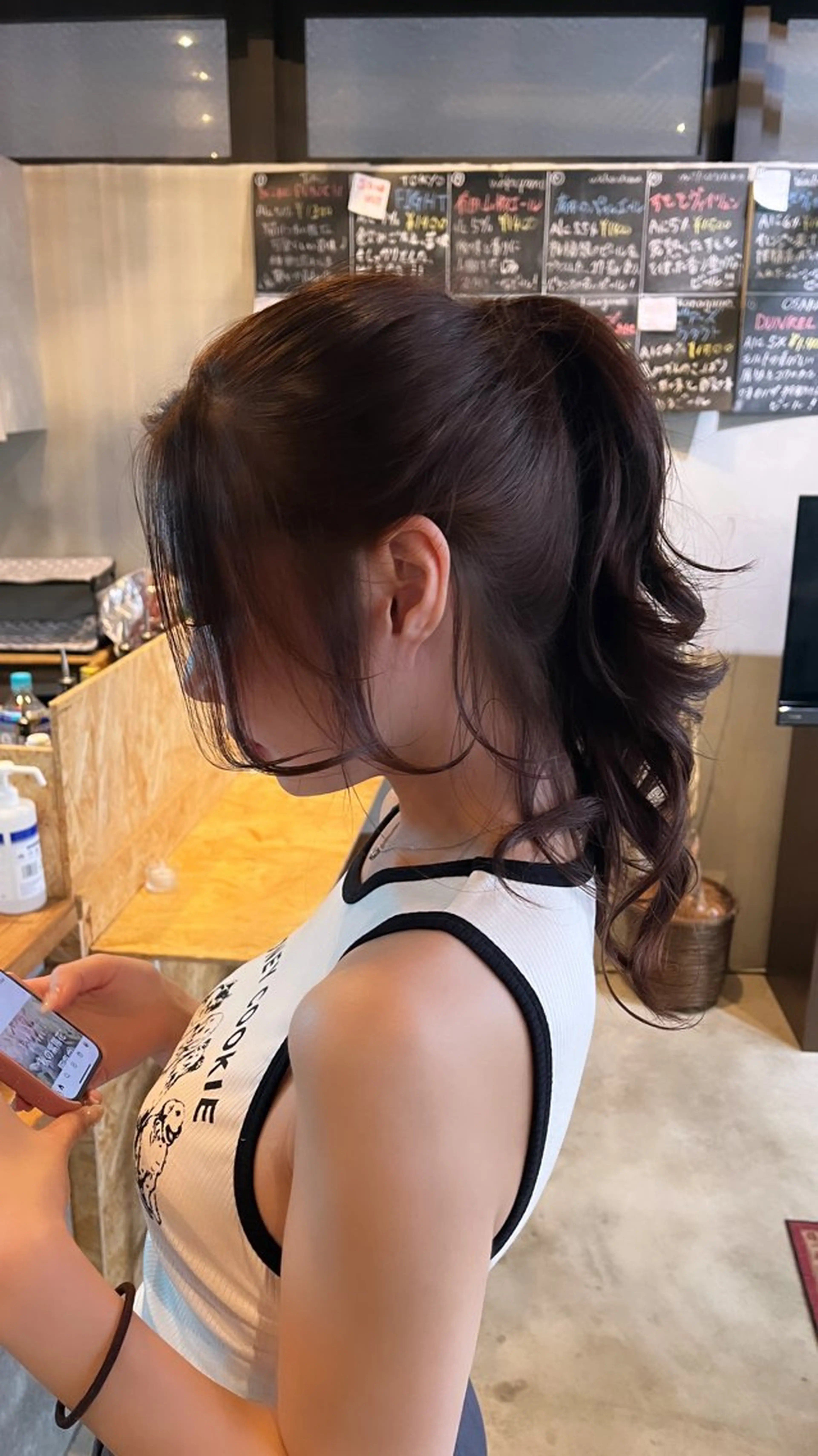 ロング カラー ブラウンカラー ショコラブラウン 顔周りカット レイヤーカット カット ヘアカラー トリートメント ヘッドスパ 🌟髪質改善/透明感 🌟代表RYOのヘアスタイル