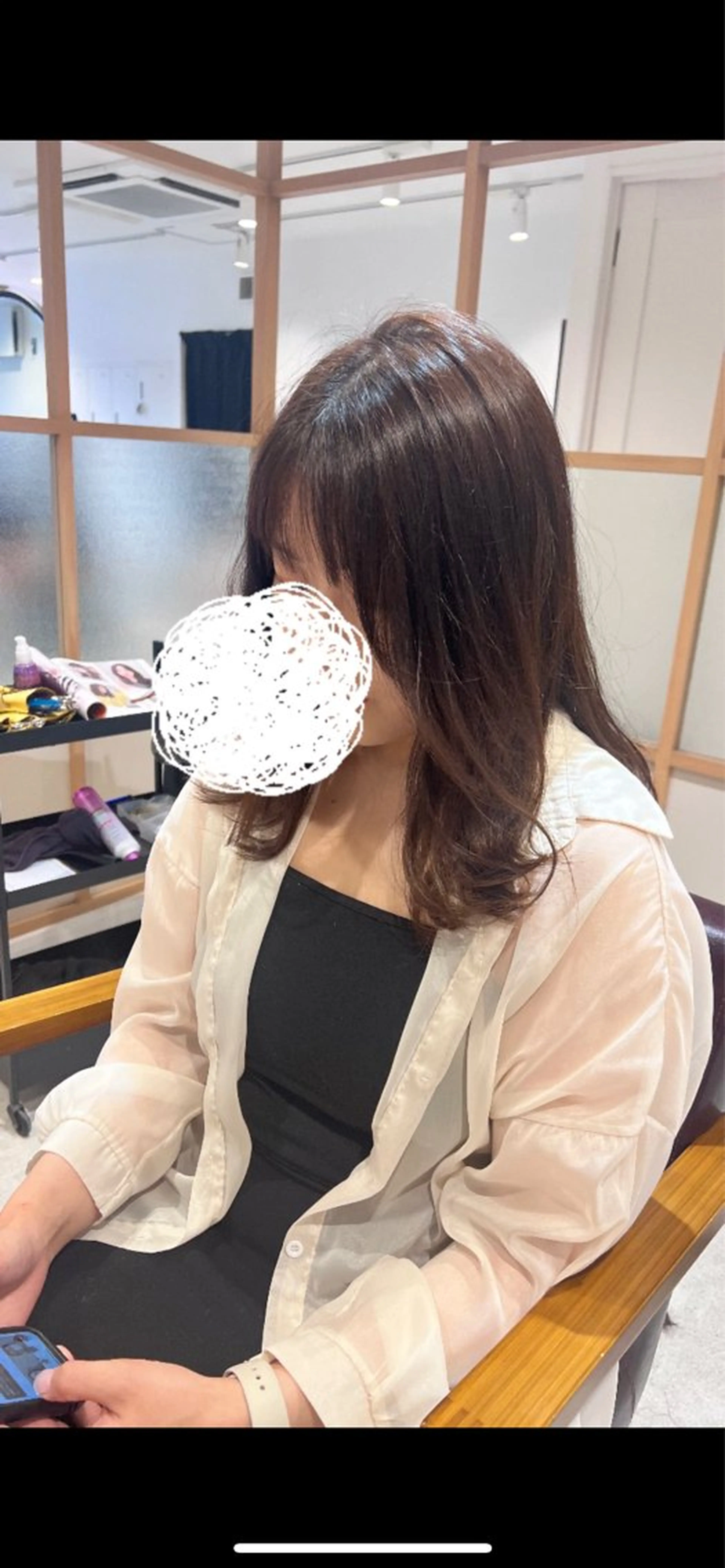 セミロング ☻ ayakaのヘアスタイル