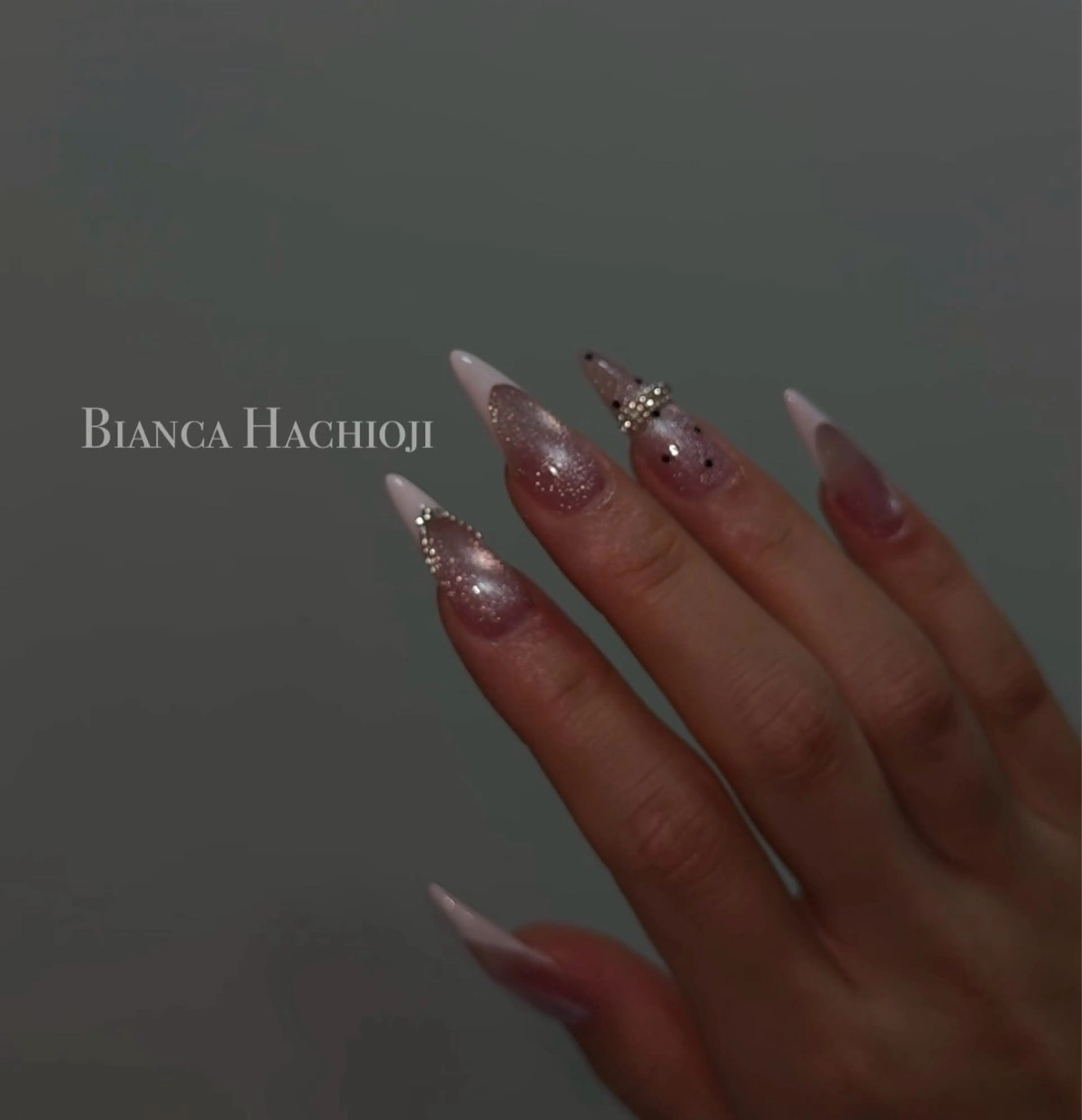 ネイル ハンドネイル Bianca🦋 AIRAのネイルデザイン