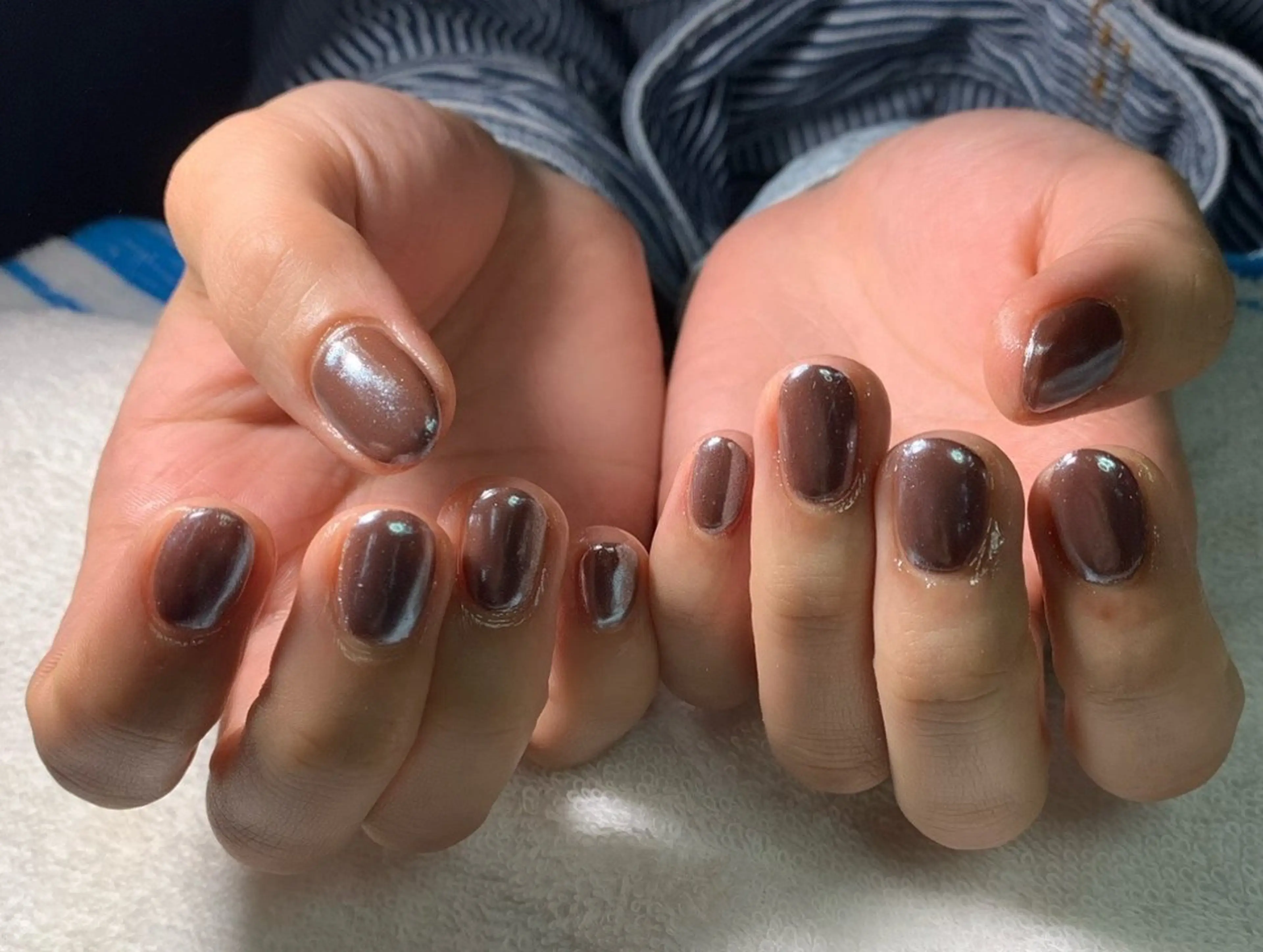 ネイル ミラーネイル ハンドネイル MHR nailのネイルデザイン