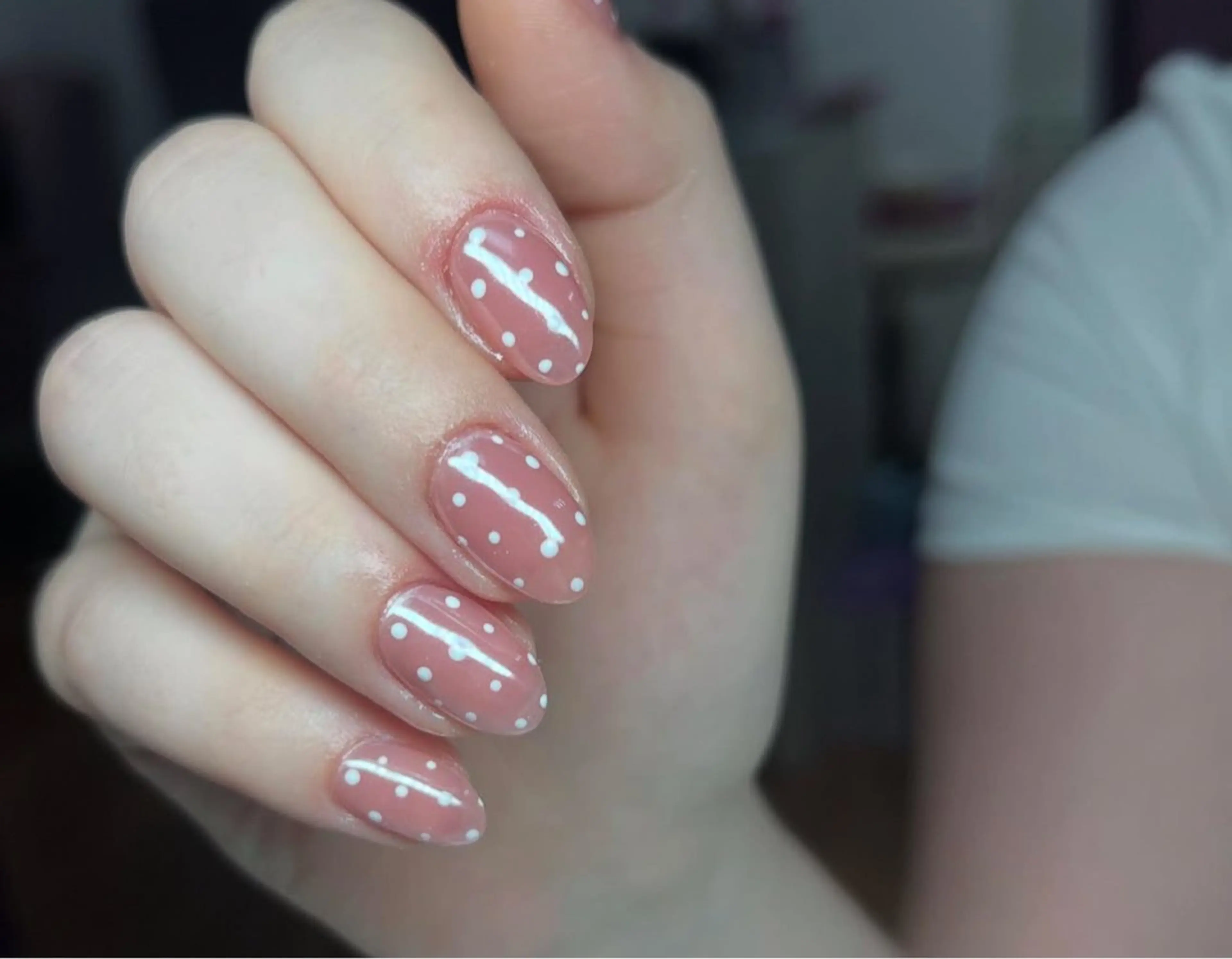 ネイル アートネイル オーロラネイル チークネイル フレンチネイル ガラスフレンチ ハンドネイル 🎀🎀YooLi Nail Salonのネイルデザイン