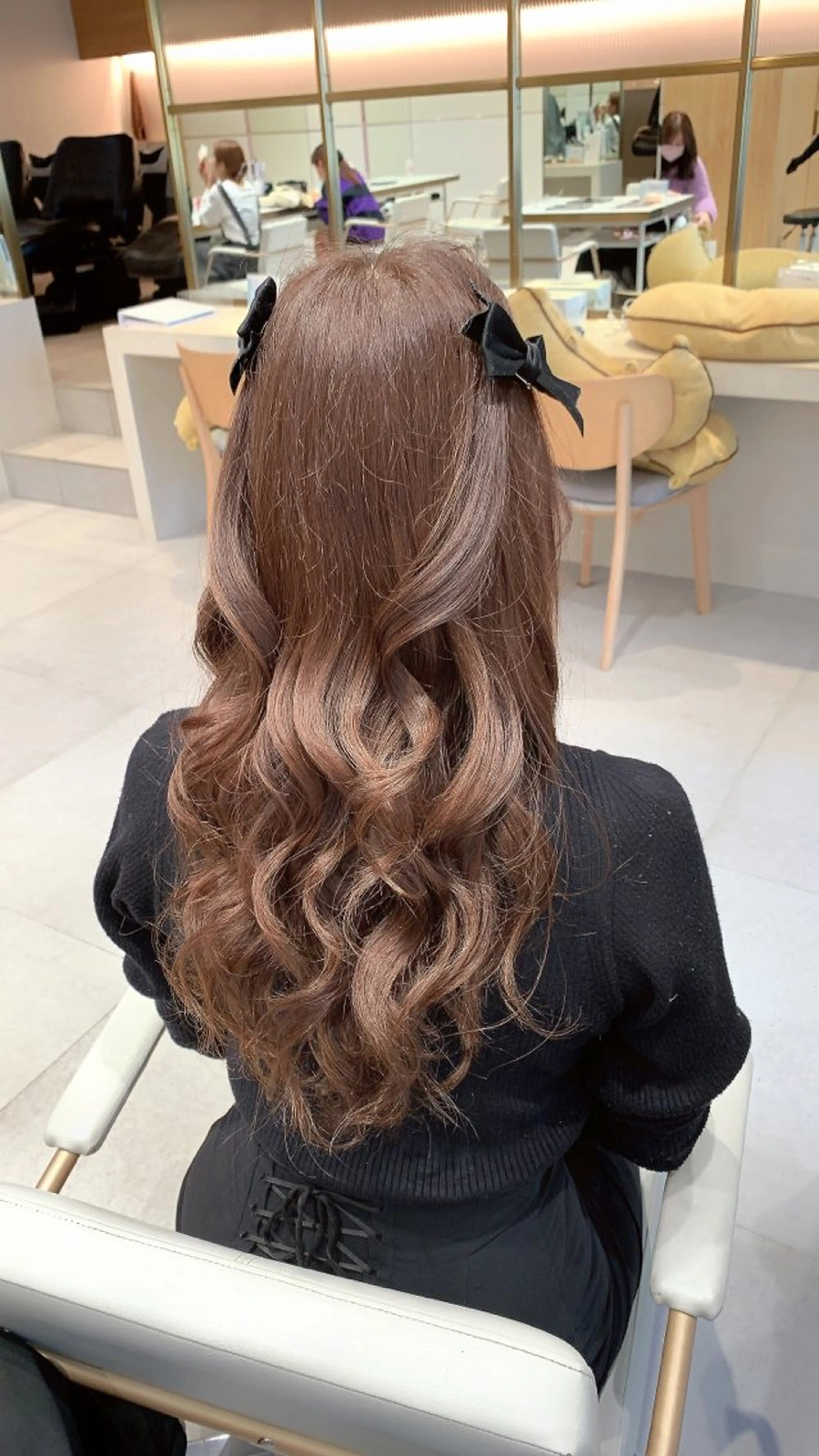セミロング カラー ブラウンカラー チョコレートブラウン カット ヘアカラー トリートメント ヘッドスパ ヘアセット 韓国ヘア/レイヤー/ 顔まわり/りょーとのヘアスタイル