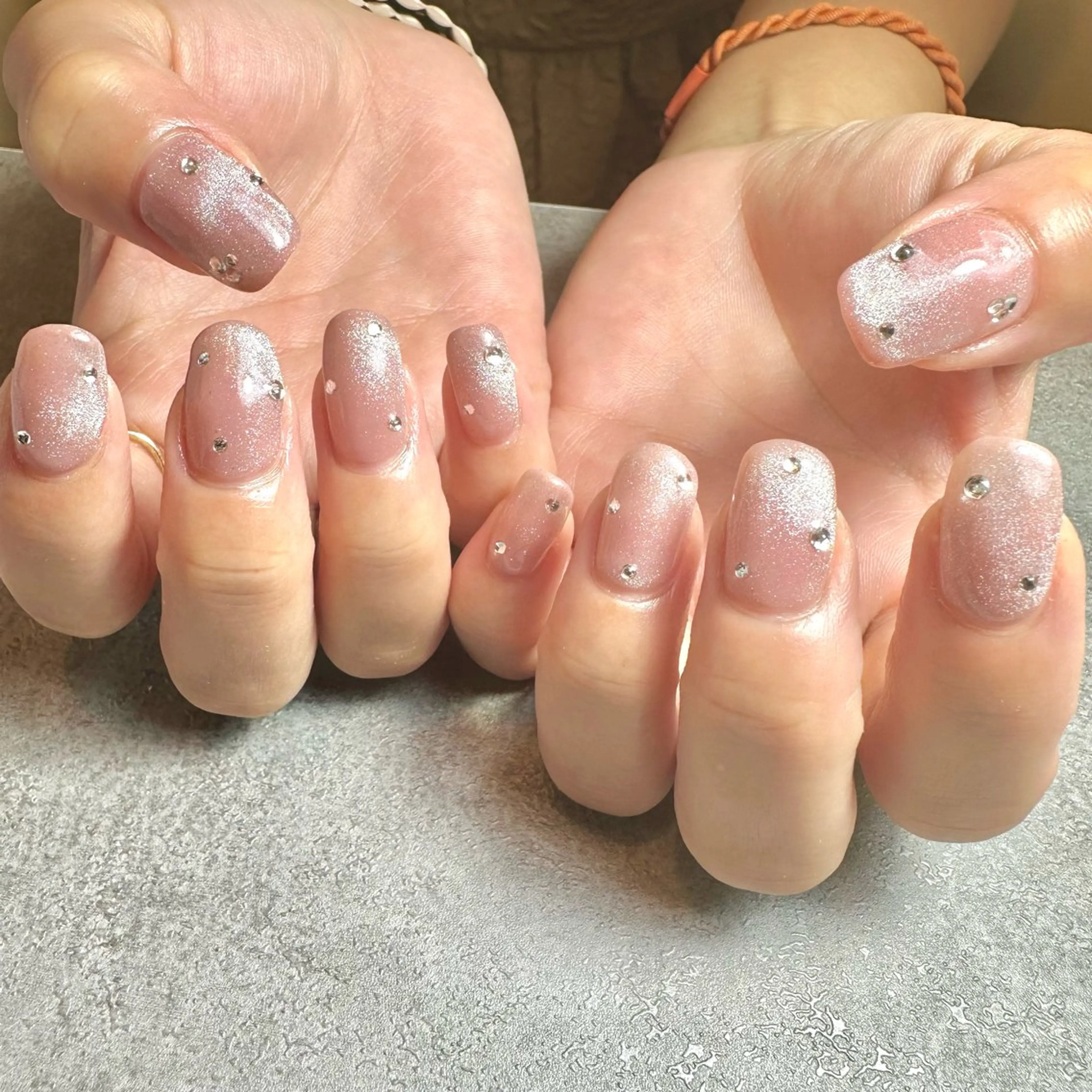 ネイル マグネットネイル ハンドネイル フットネイル GéRanium Harukaのネイルデザイン