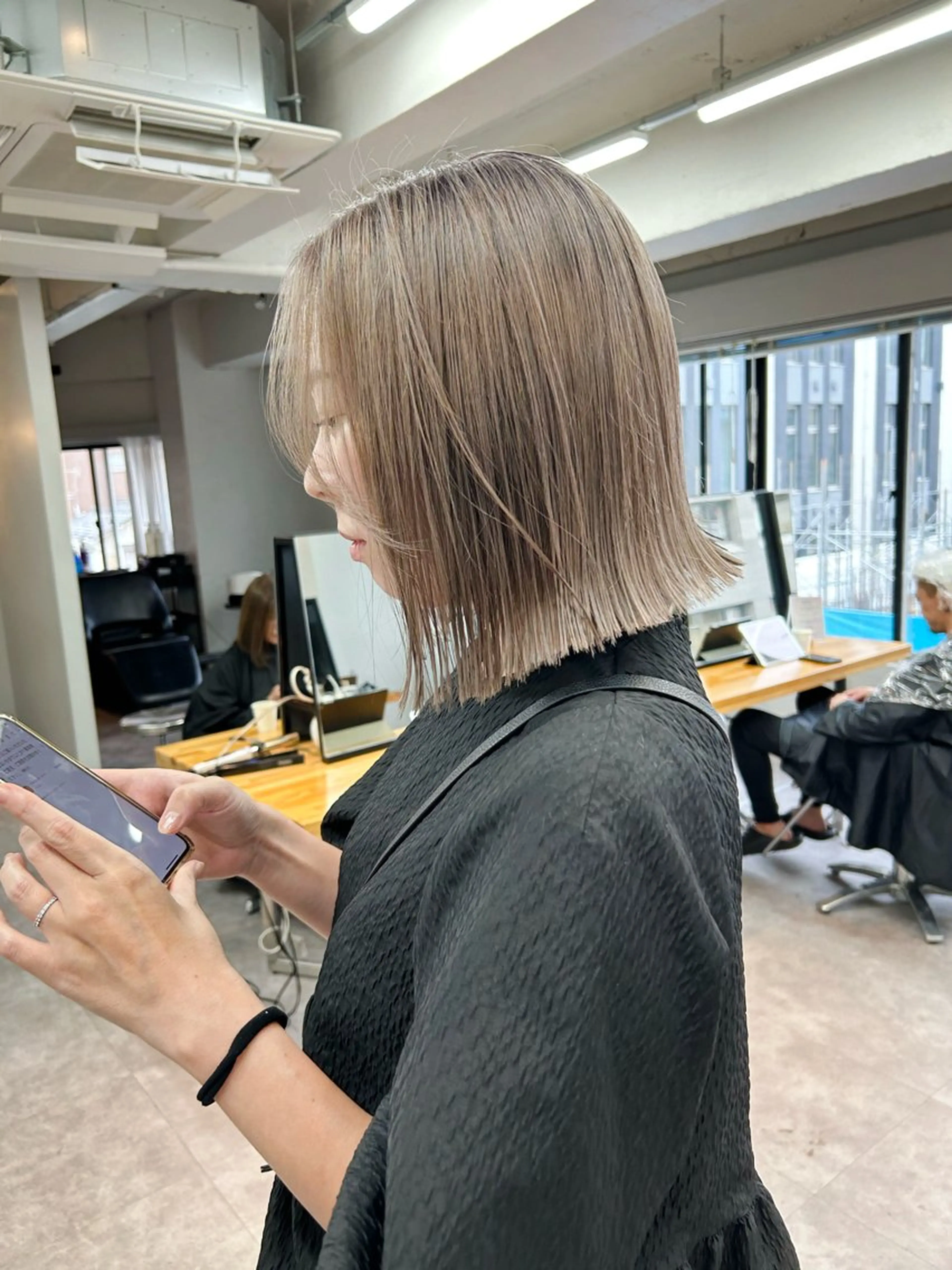 ミディアム ウルフ・ボブ モデル✵HARUTOのヘアスタイル