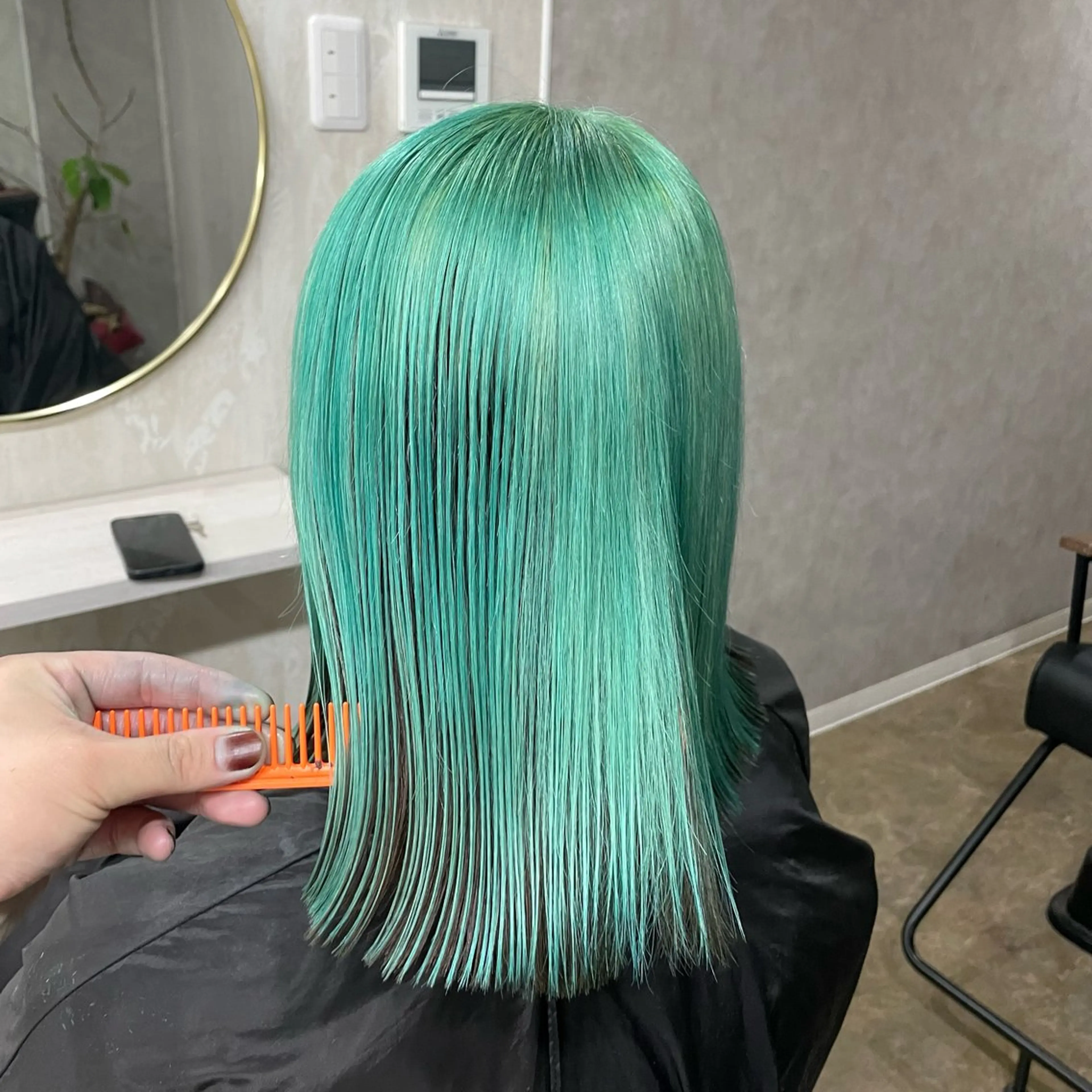 ミディアム ヘアカラー トリートメント 🌟ハイトーン/ボブ /RYOJU🌟のヘアスタイル