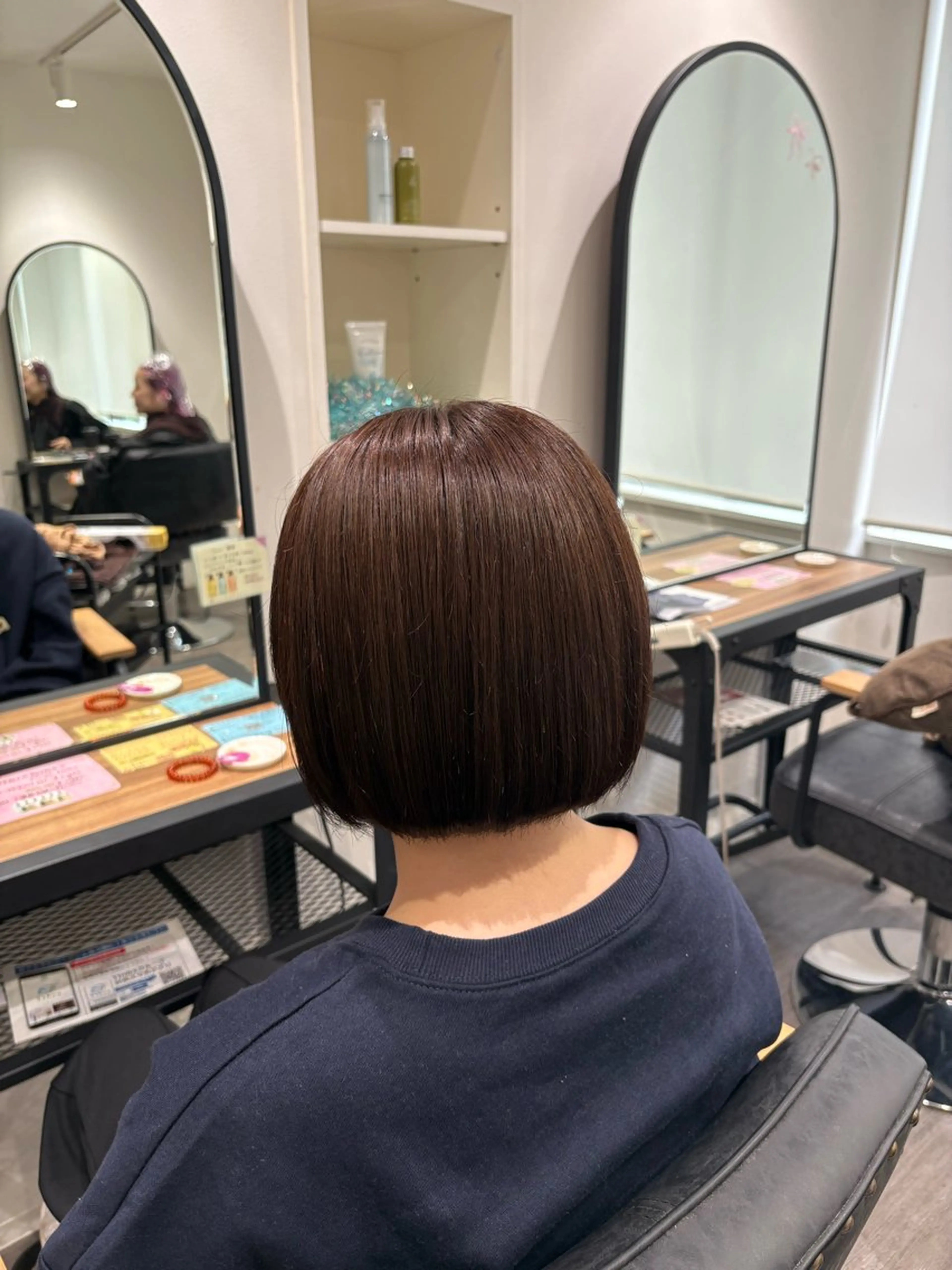 ショート ボブ 髪質改善 トリートメント nijika/ カラーリスト🫧のヘアスタイル