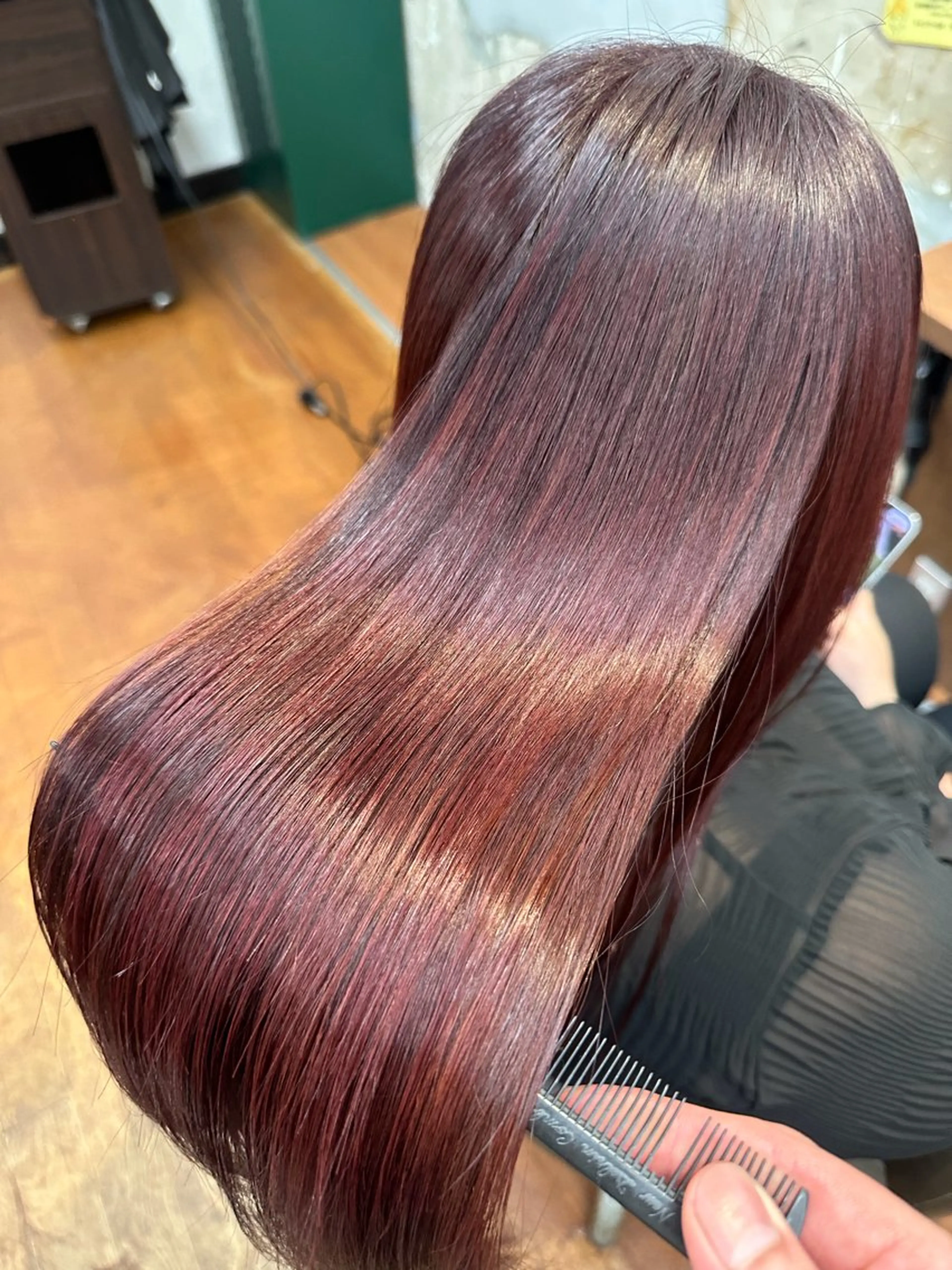 【髪質改善コース】髪質改善トリートメント+カラー¥16550→¥11585の写真