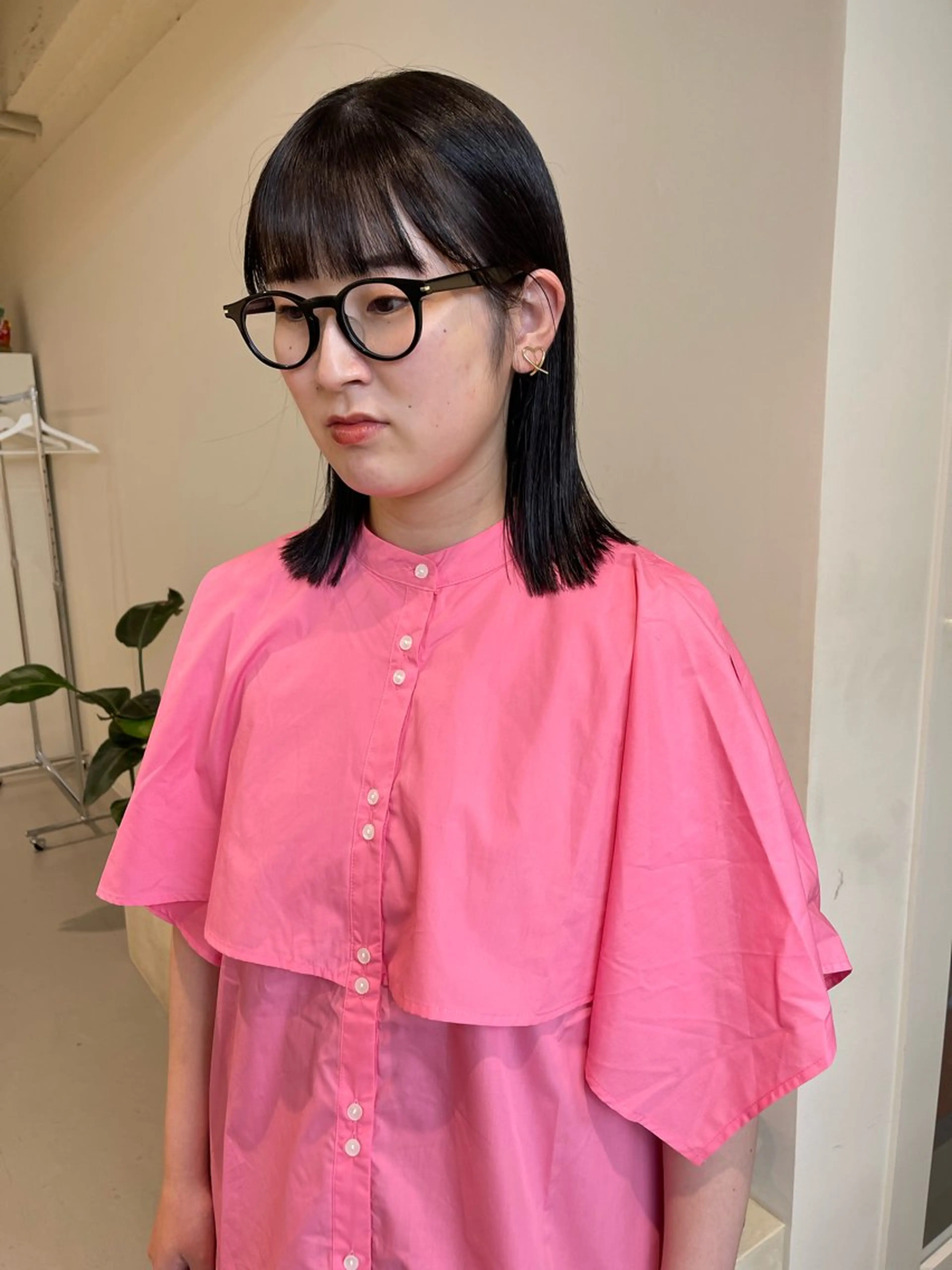 ミディアム 北野谷 篤のヘアスタイル