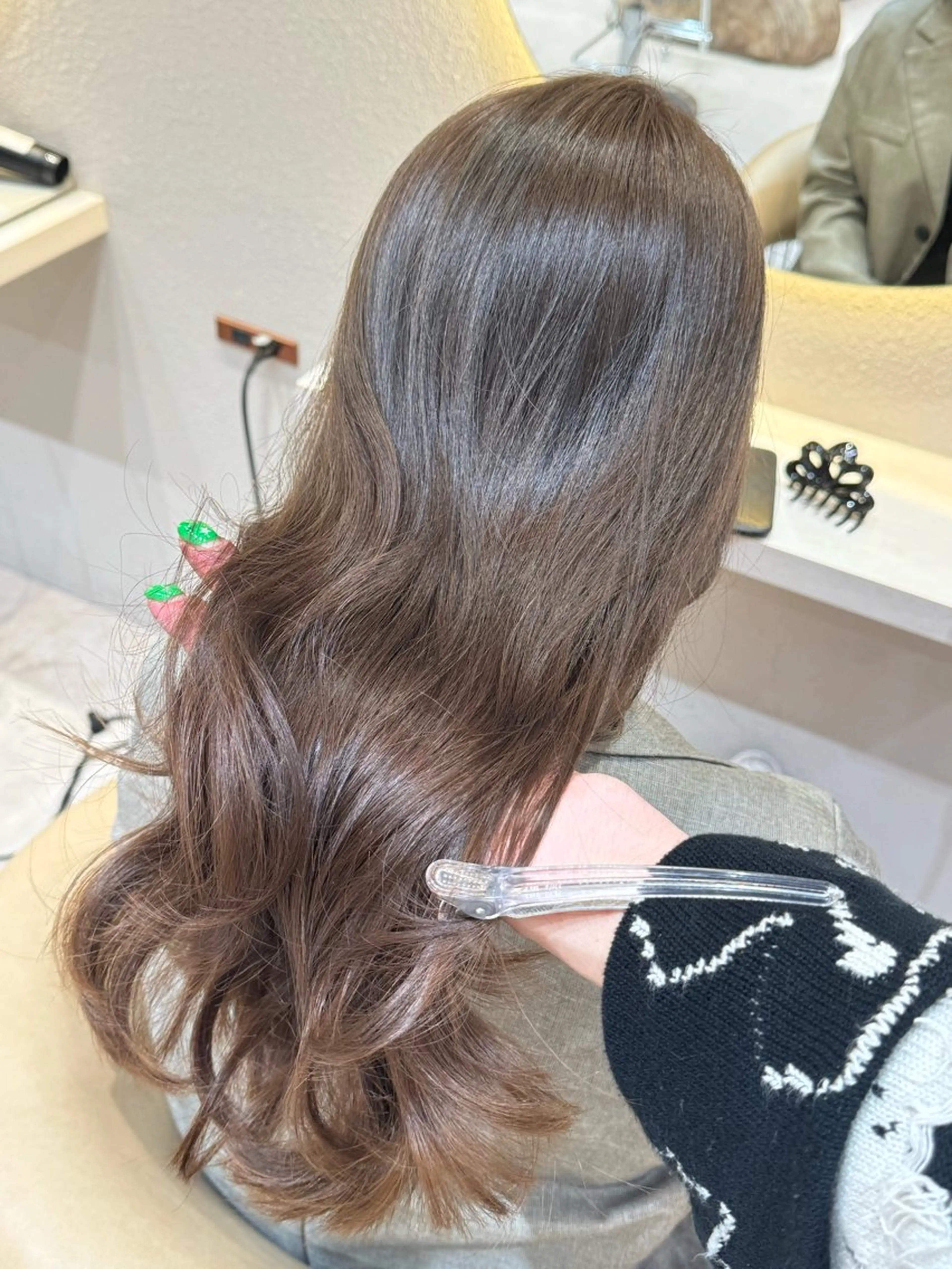 ロング ヘアカラー トリートメント 🩵縮毛矯正・ボブ 岩原朋也🩵のヘアスタイル