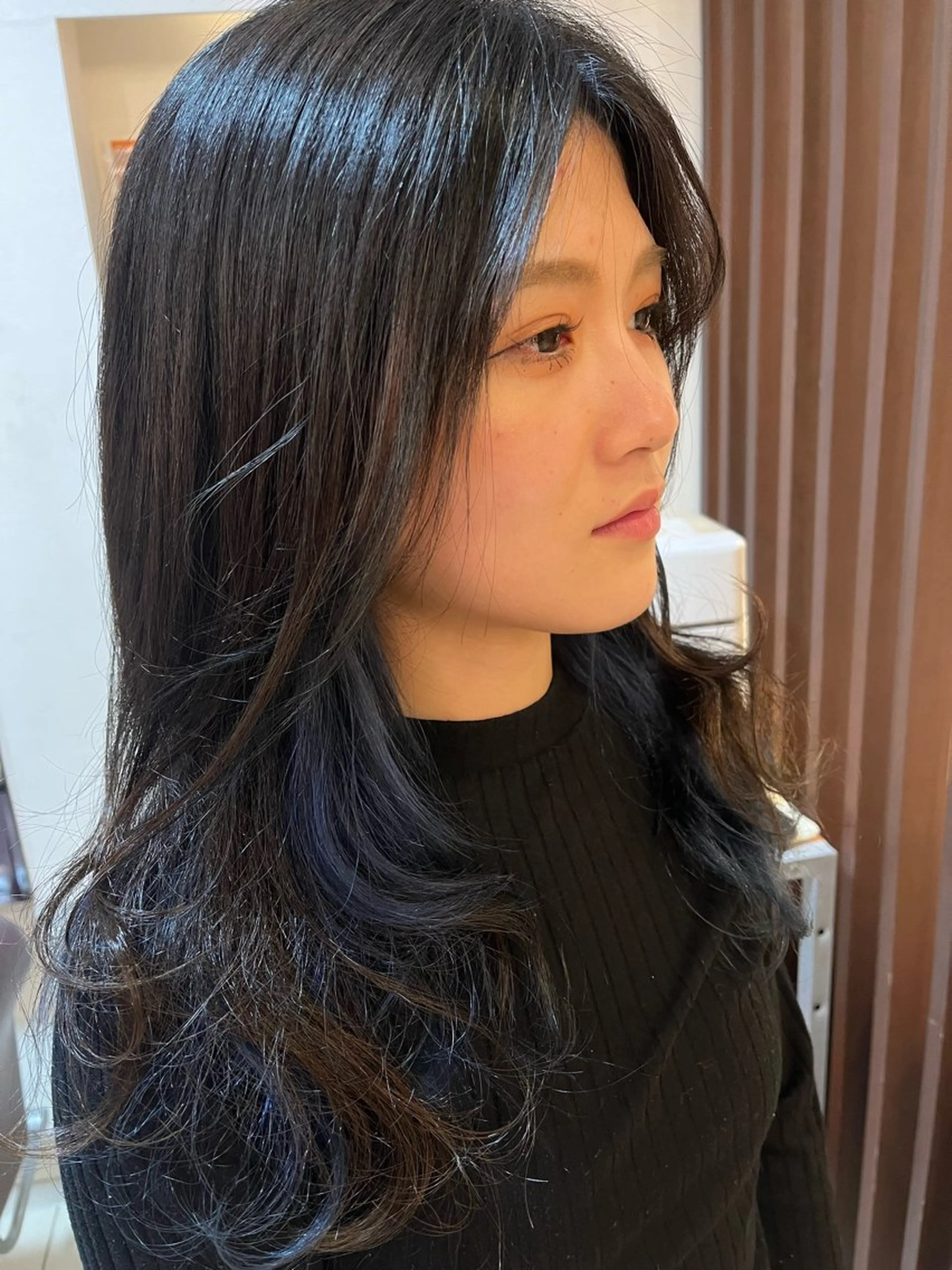 セミロング 神崎 一洋のヘアスタイル