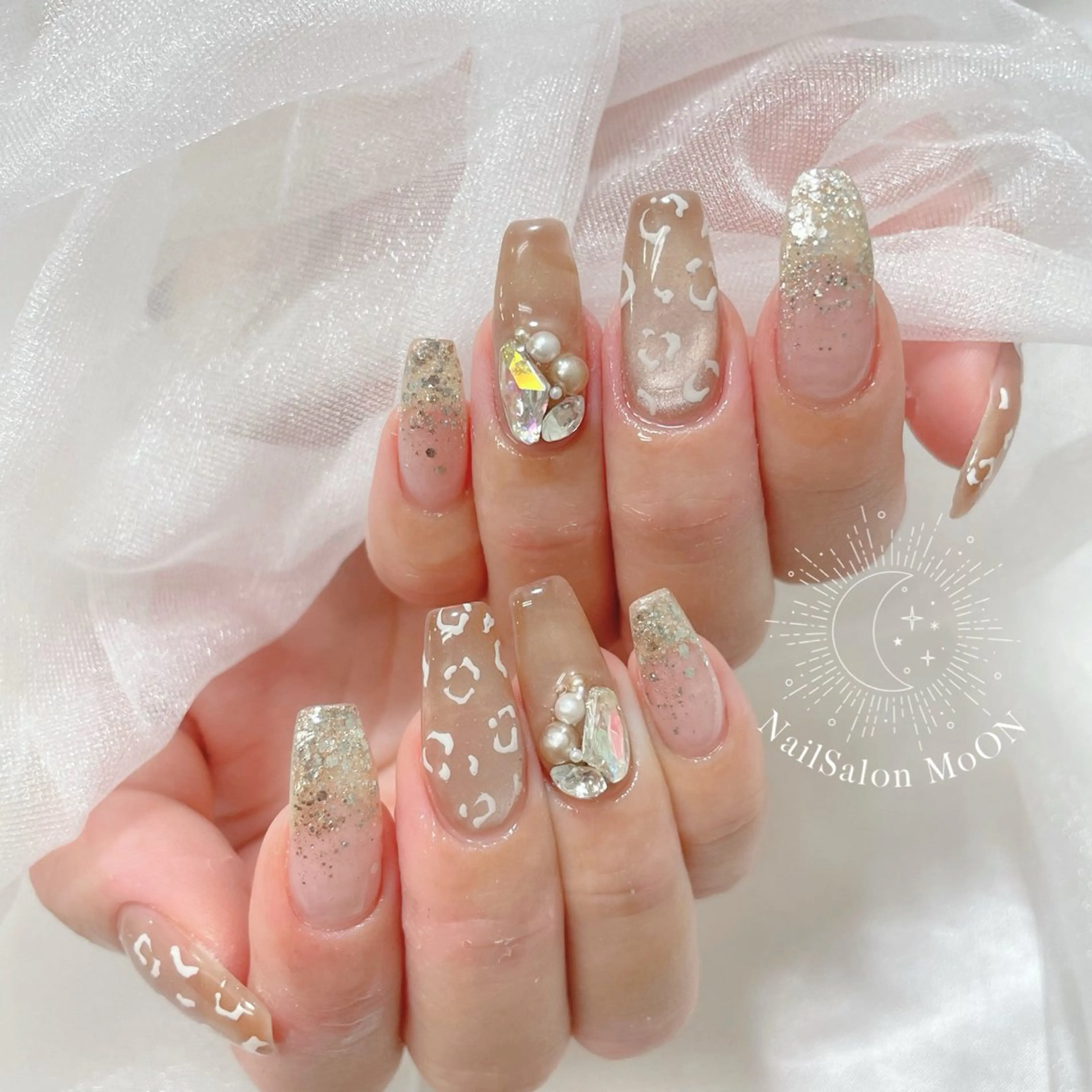 ネイル ハンドネイル ハンドケア MoON...❤︎ MeGuのネイルデザイン