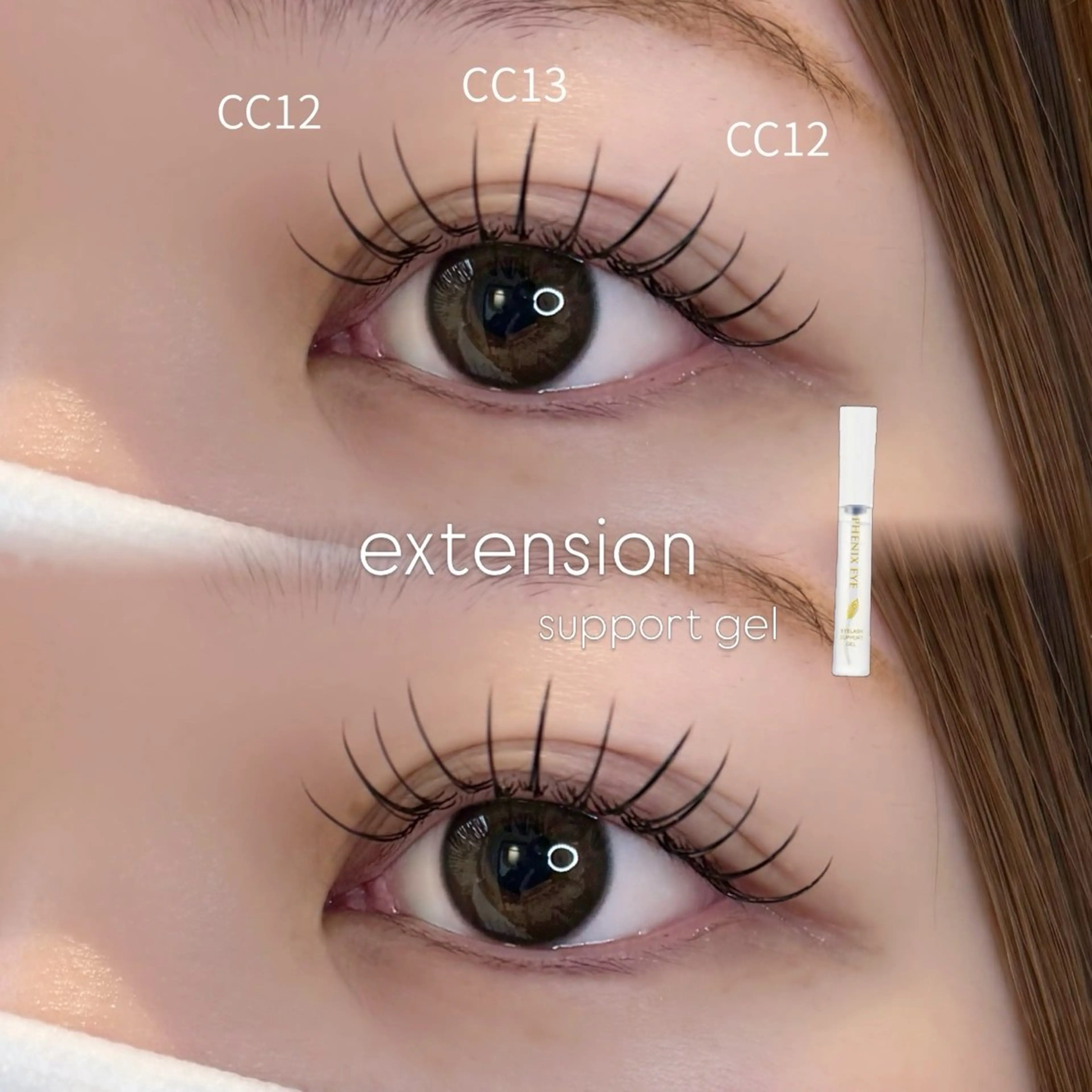 マツエク・マツパ フラットラッシュ マツエク DOLCE 川越店 AYAのマツエク・マツパデザイン