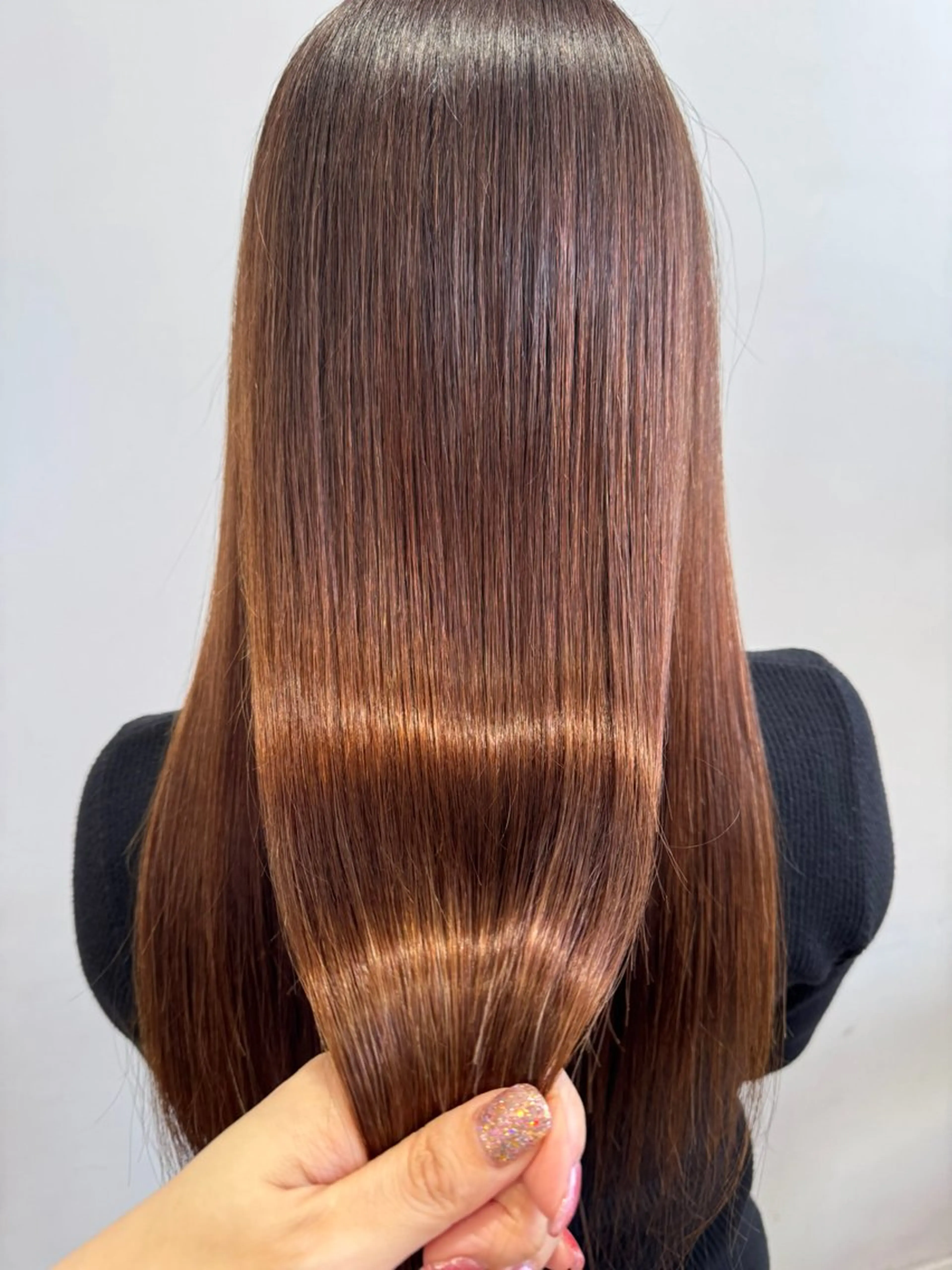 ロング カラー 小平 琳のヘアスタイル