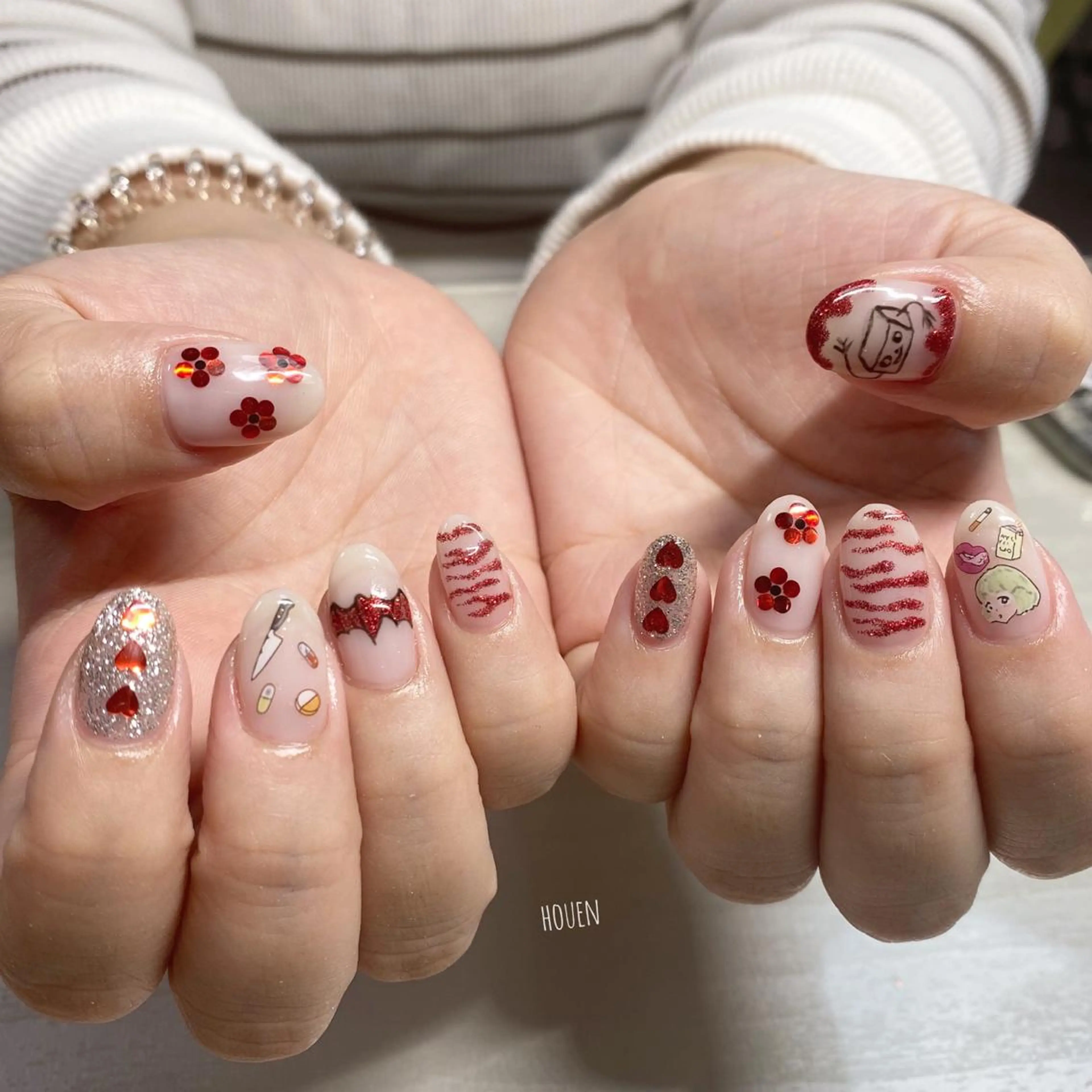 ネイル 持ち込み I pinknail 韓国風·持ち込み専門のネイルデザイン