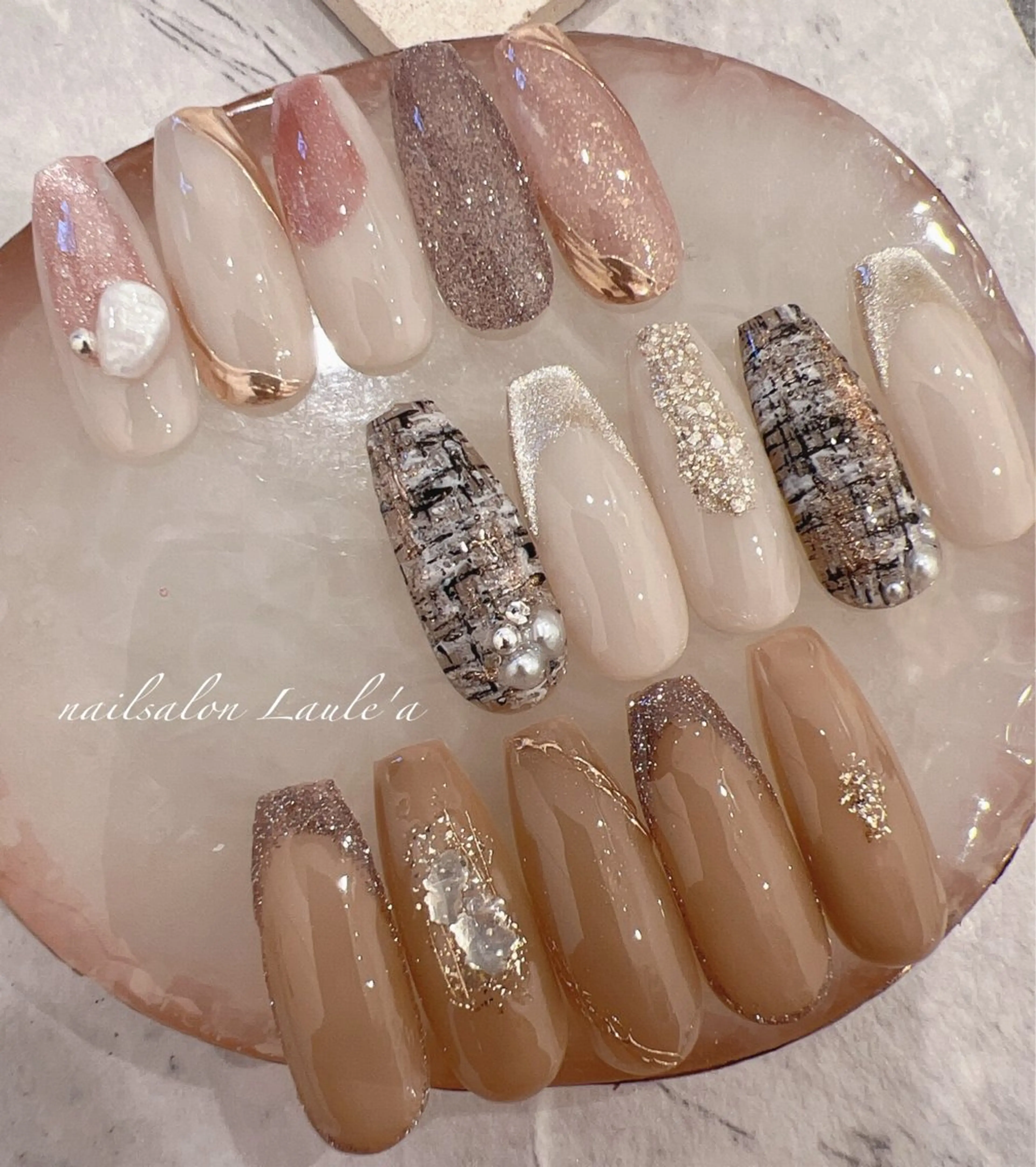 ネイル ハンドネイル nailsalon Laule'aのネイルデザイン