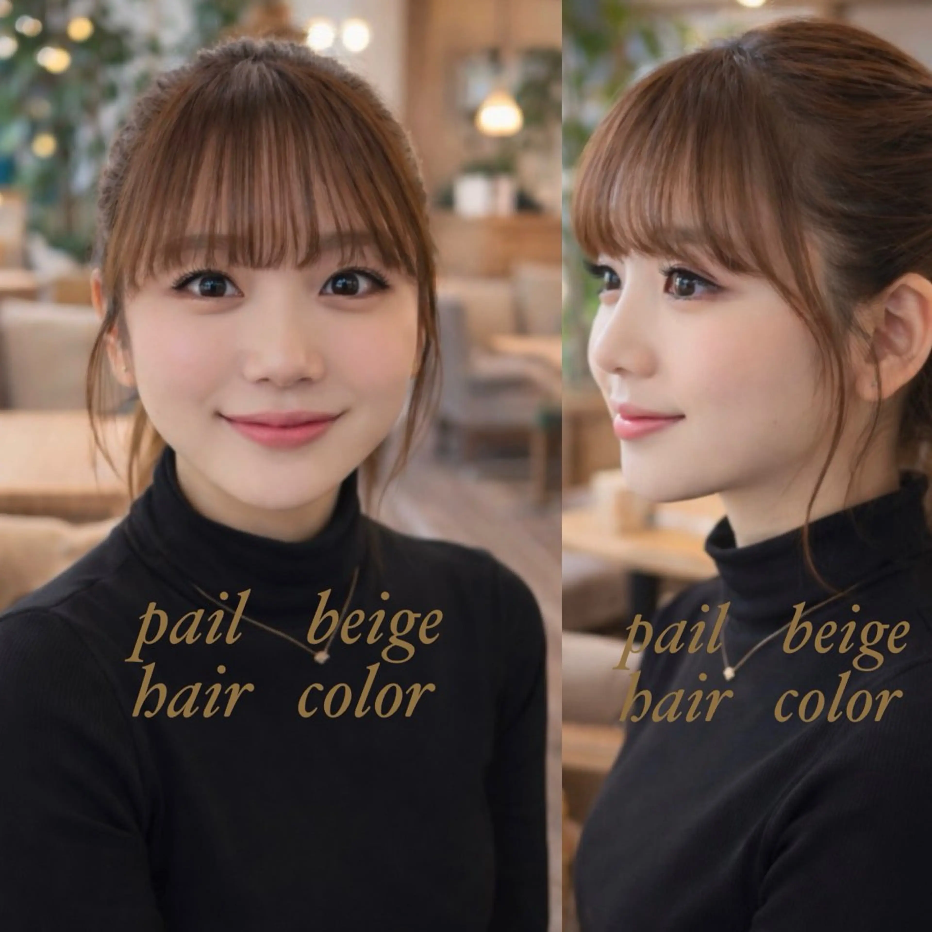 セミロング カラー カット ヘアカラー トリートメント M.SLASH 辻 孝志のヘアスタイル